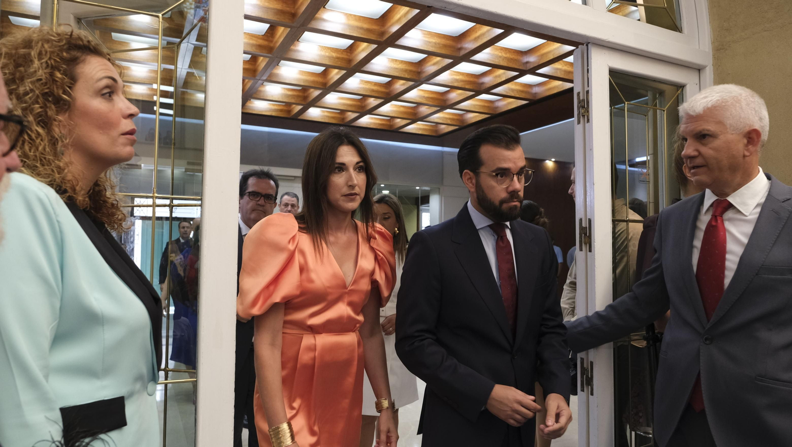 Imágenes del acto de constitución de la Diputación de Almería