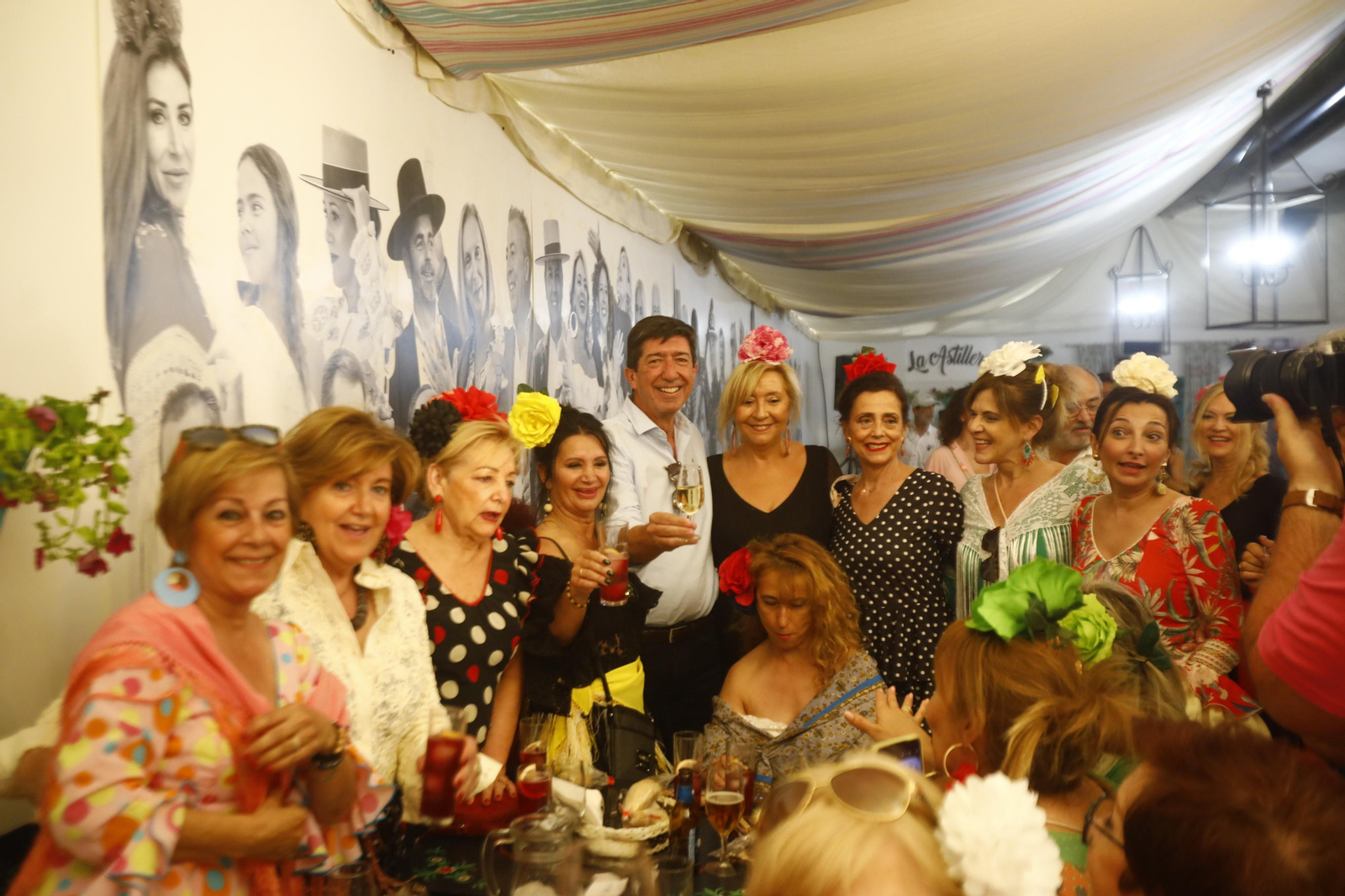 La visita de Juan Marín a la Feria de Córdoba, en imágenes.