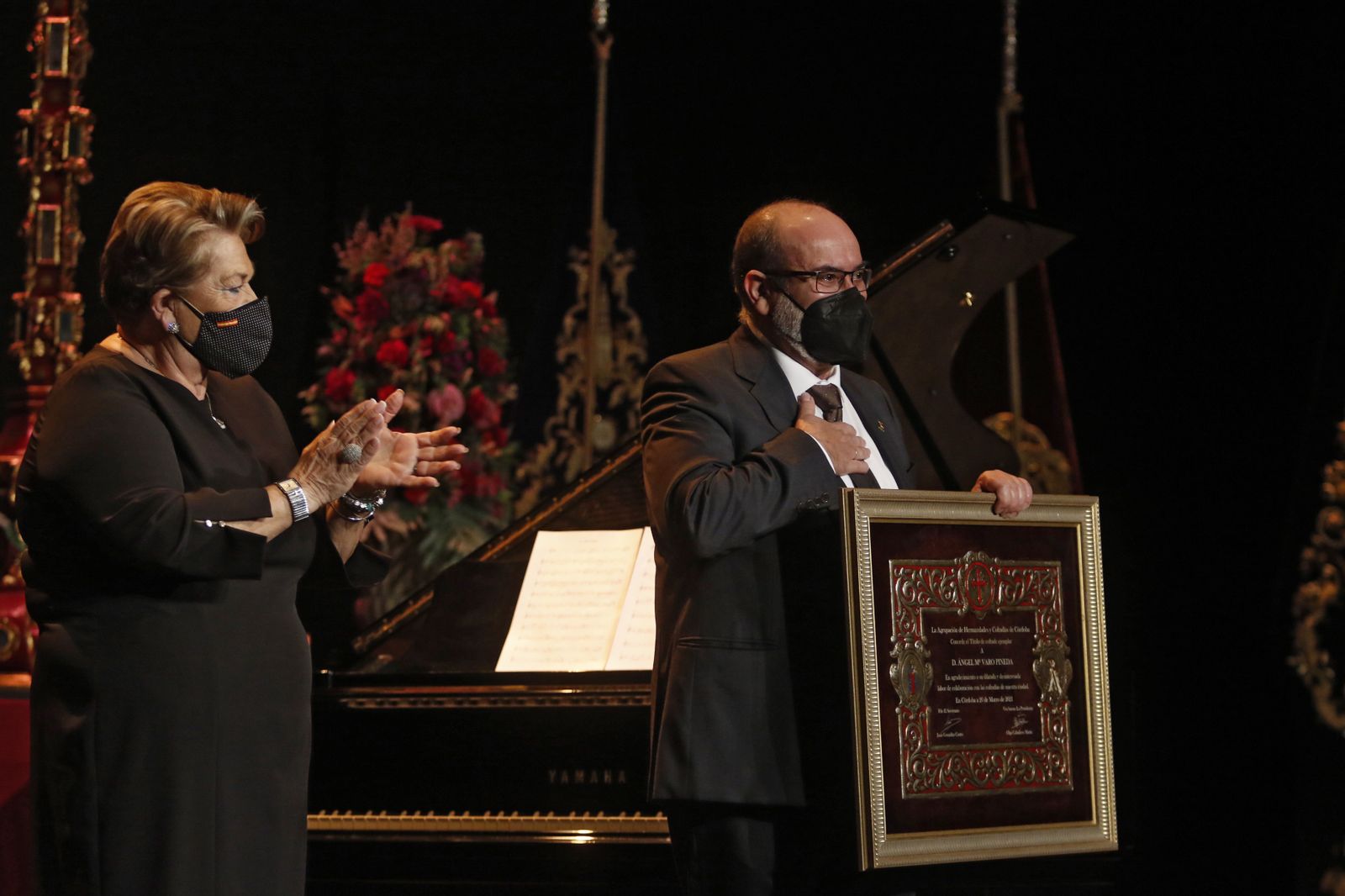 El pregón de la Semana Santa 2021 de Córdoba, en imágenes.