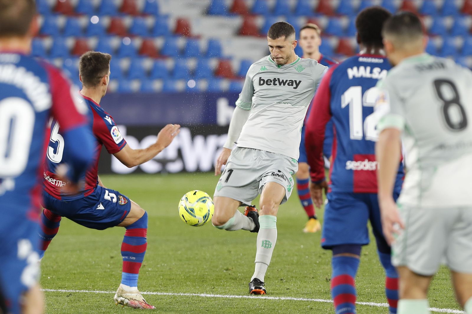 Las imágenes del Levante - Betis