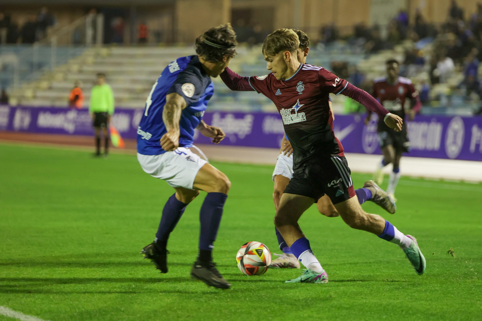 De la Rosa, durante el San Fernando-Recre.