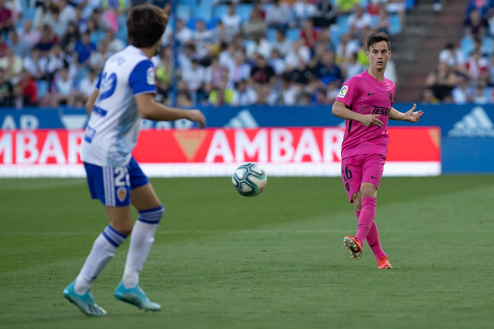 El Zaragoza-Málaga, en fotos