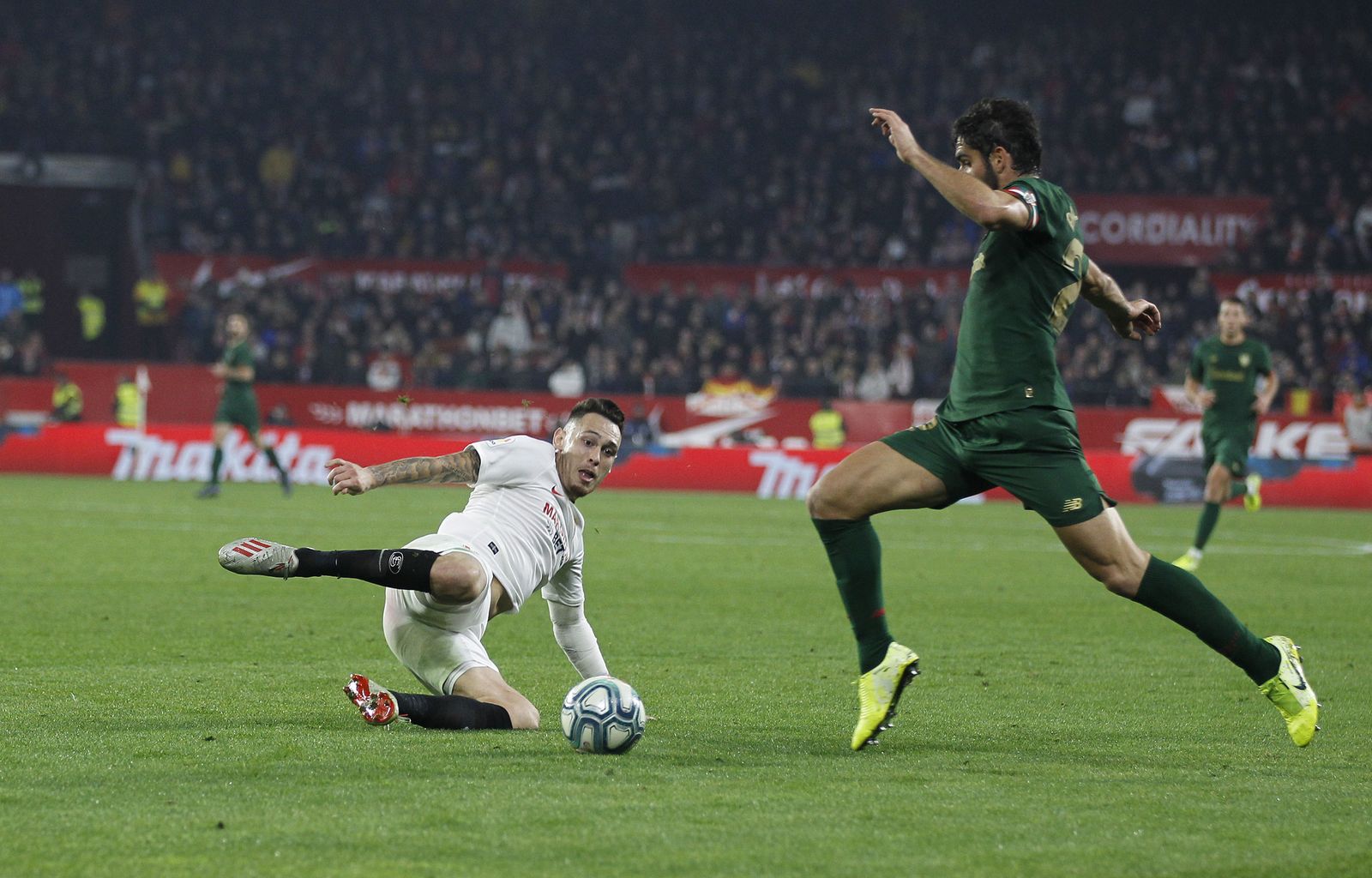 Las imágenes del Sevilla fc-Athletic de Bilbao