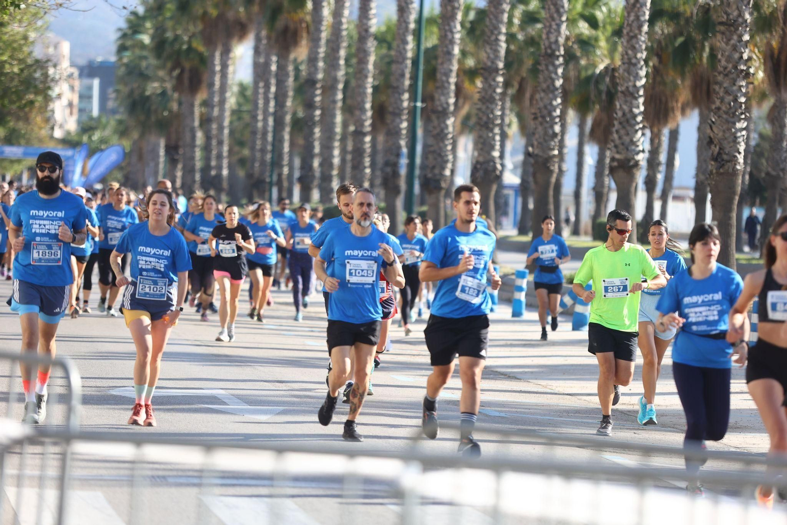 Las mejores fotos de la I Carrera Solidaria Mayoral de Málaga