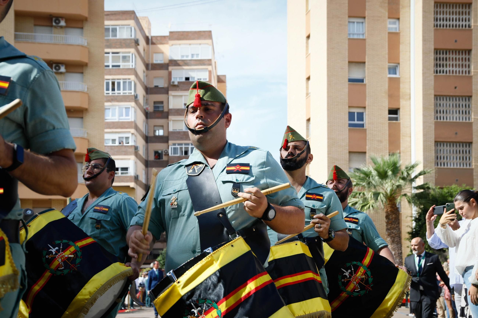 Esta mañana se han celebrado los actos en honor a la patrona del cuerpo, la Virgen del Pilar
