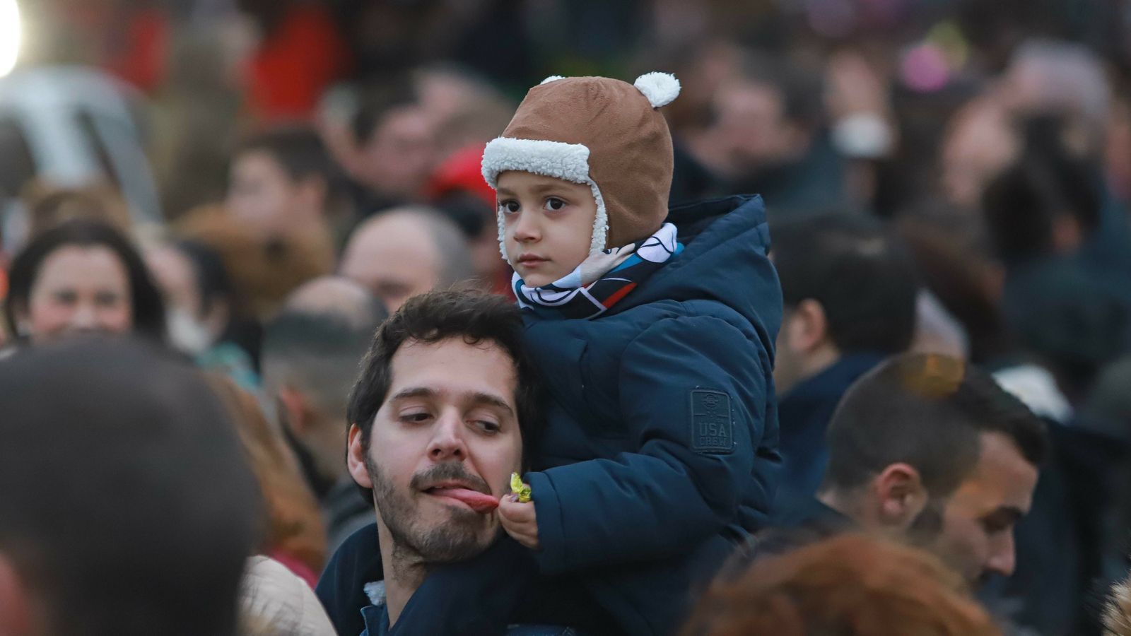 Las mejores fotos de la cabalgata de los Reyes Magos en Algeciras