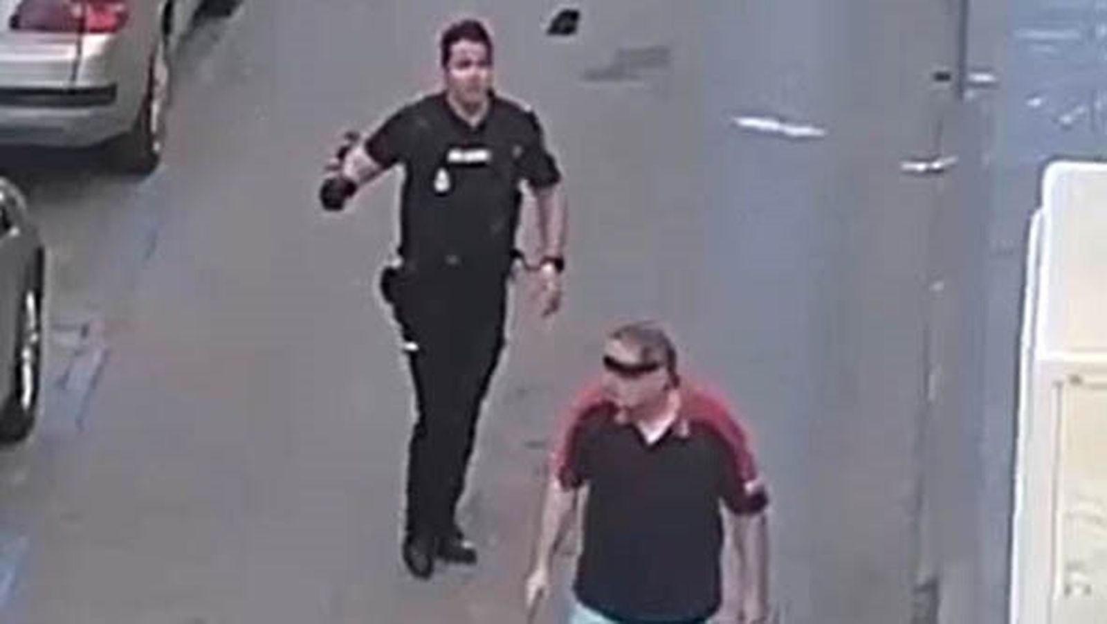 Una imagen del suceso del domingo en Andújar.