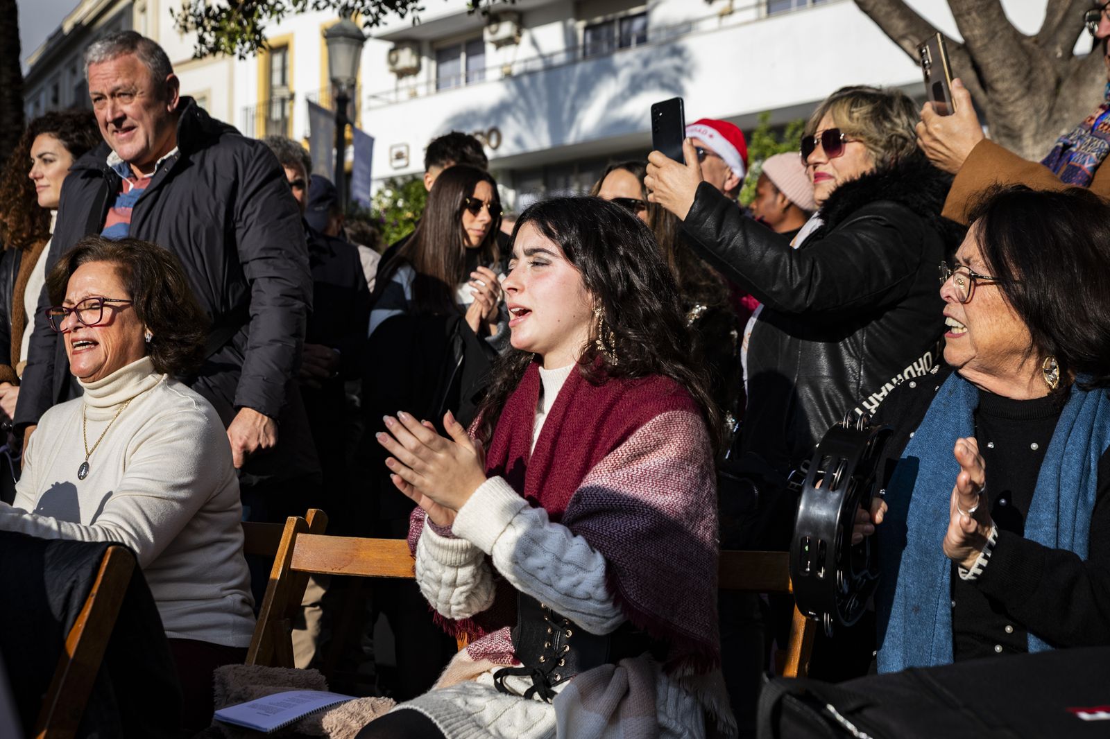 Imágenes del ambiente navideño del 24 de diciembre en Jerez