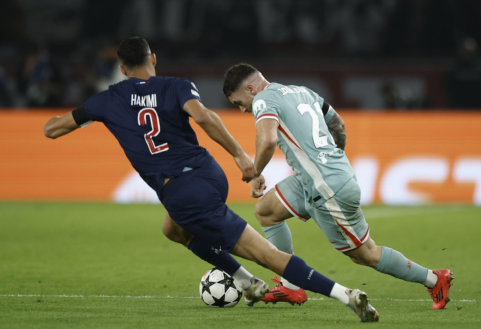 Las fotos del PSG - Atlético de Madrid