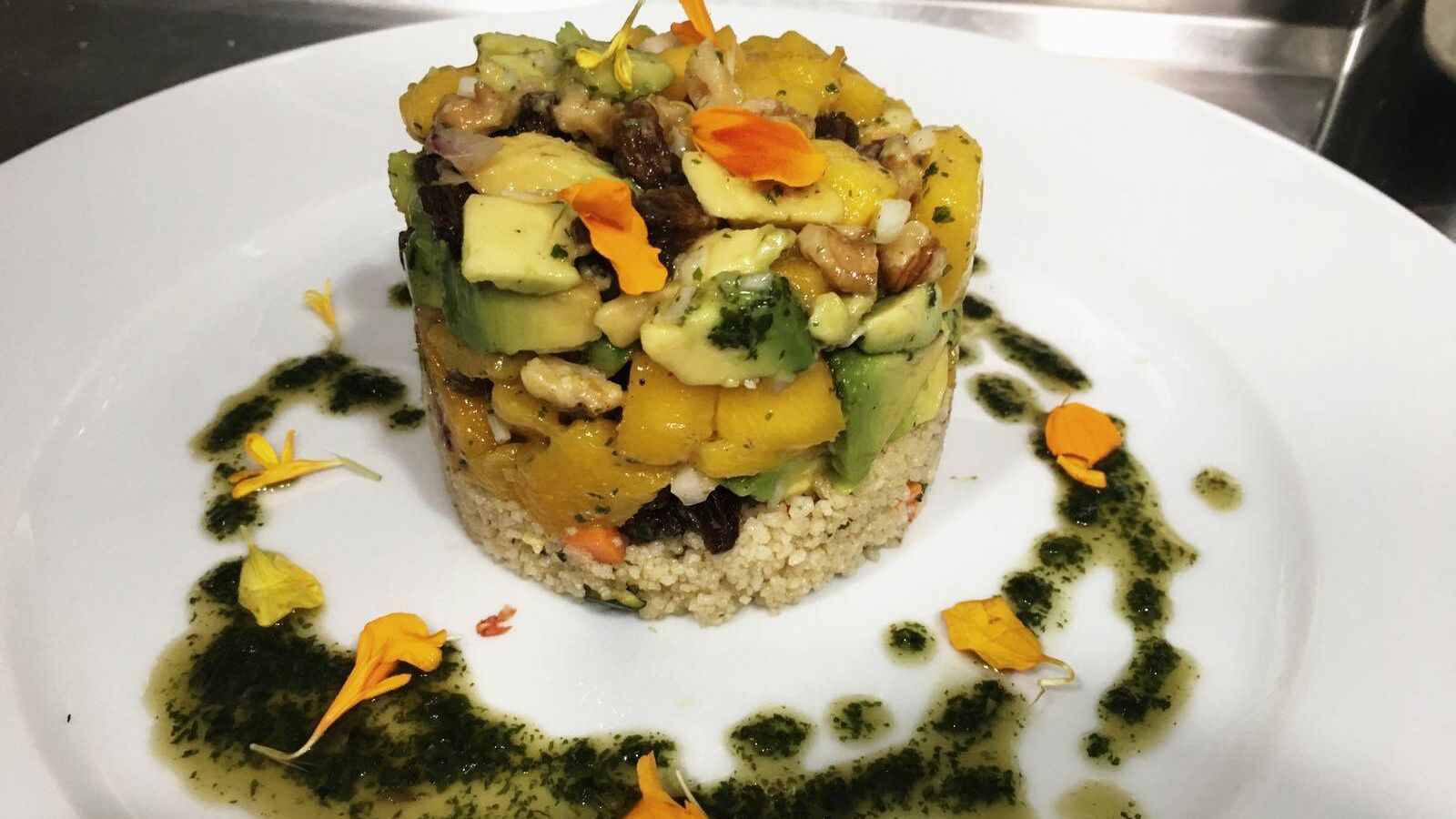 Ensalada de mango y aguacate de D Locura