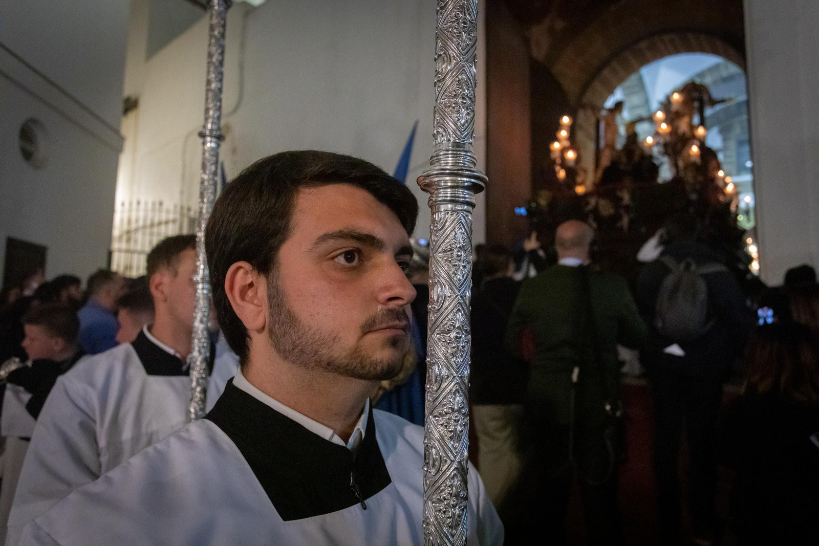 Las imágenes de la cofradía del Perdón en la Semana Santa de Cádiz 2022