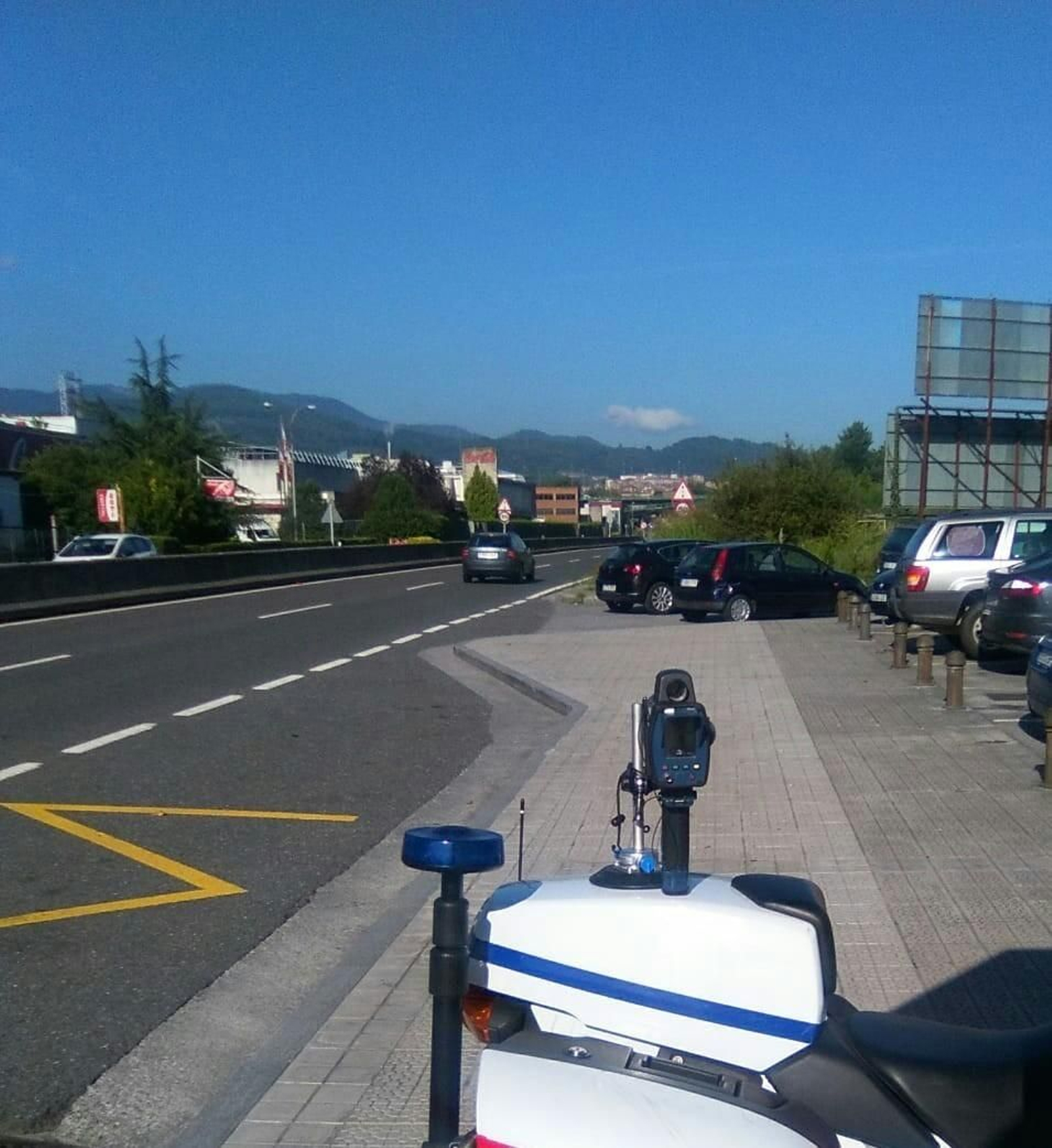 El dispositivo que maneja la Guardia Civil y también la Policía Local de Málaga.