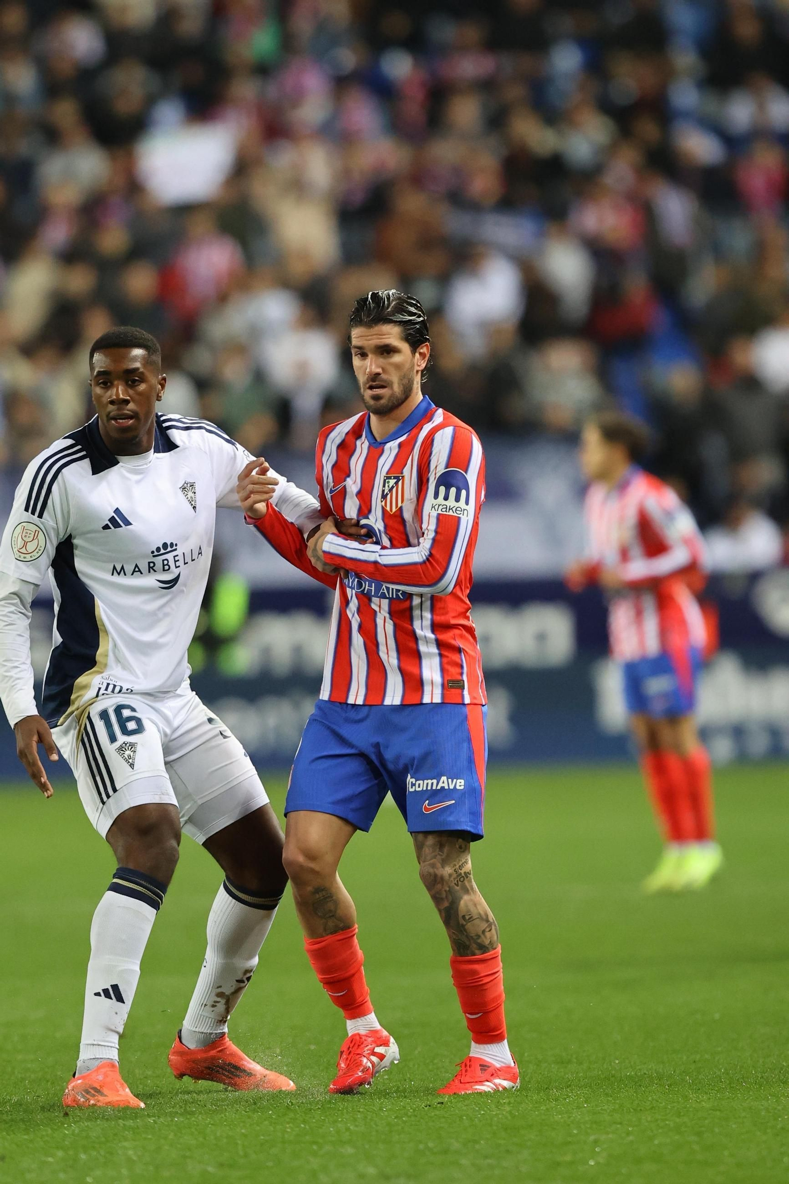 El Marbella-Atlético de Madrid, en fotos