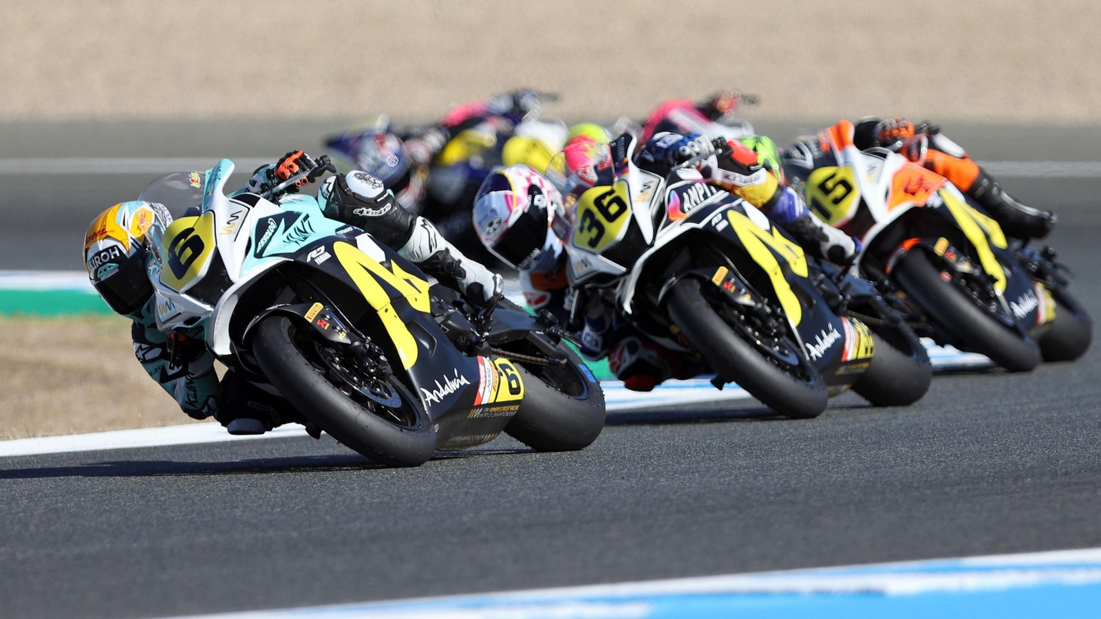 Imágenes del sábado en el Mundial de Superbikes en Jerez