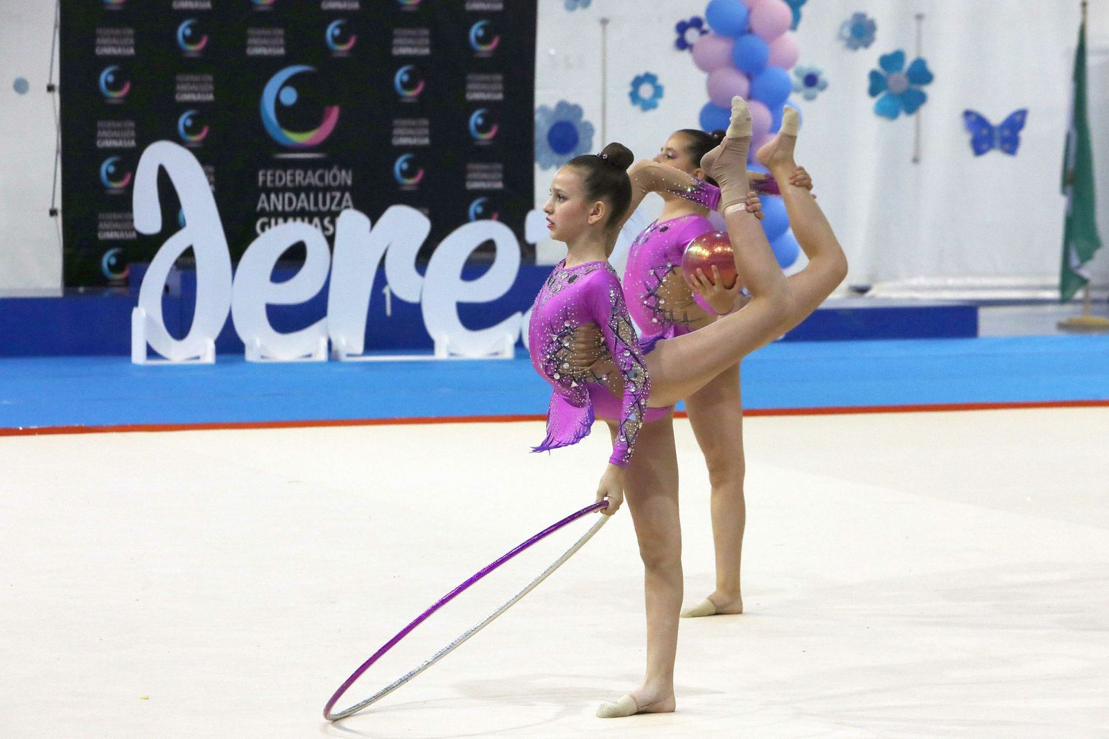 Copa Andalucía de Gimnasia Rítmica en el Palacio de Deportes