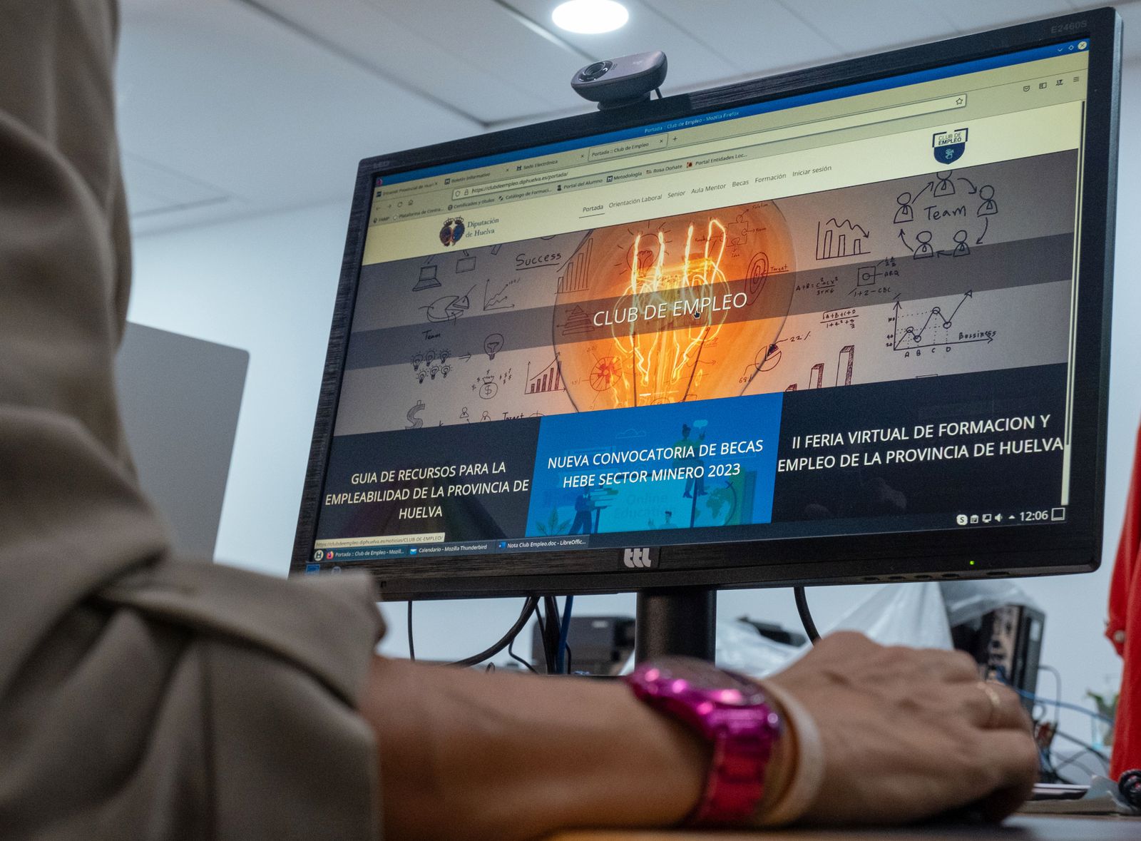 El club empleo de la Diputación de Huelva.