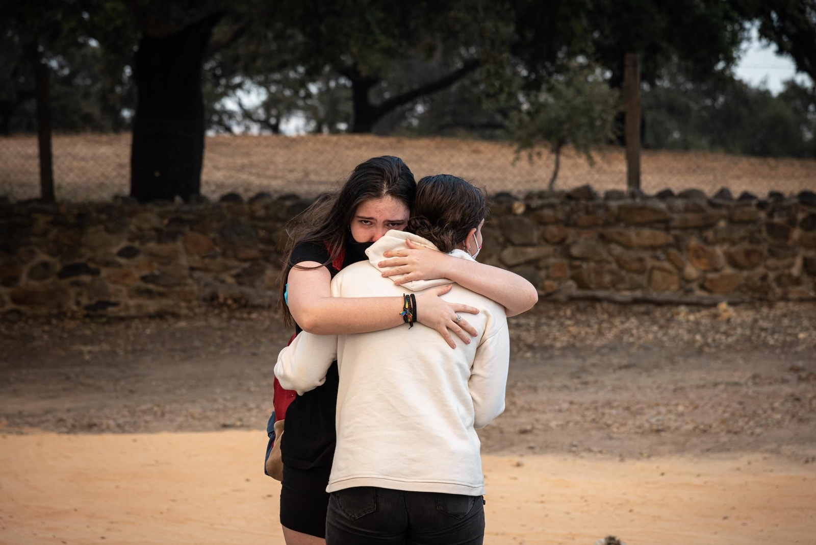 Imágenes del corte de la A-478