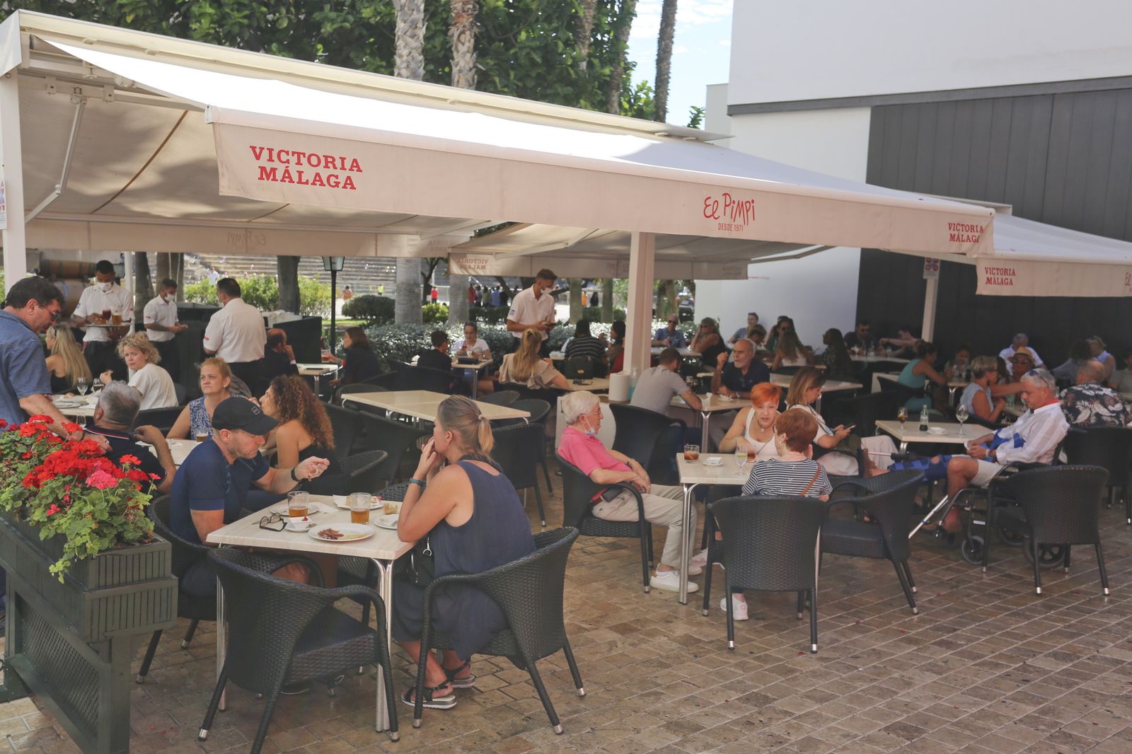 Fotos: Así entra Málaga en la nueva normalidad del Covid