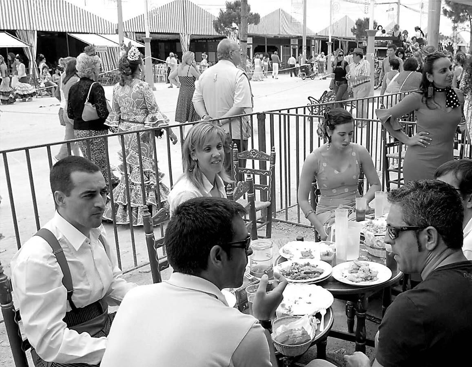 Así ha cambiado la Feria de Chiclana Así ha cambiado la Feria de Chiclana