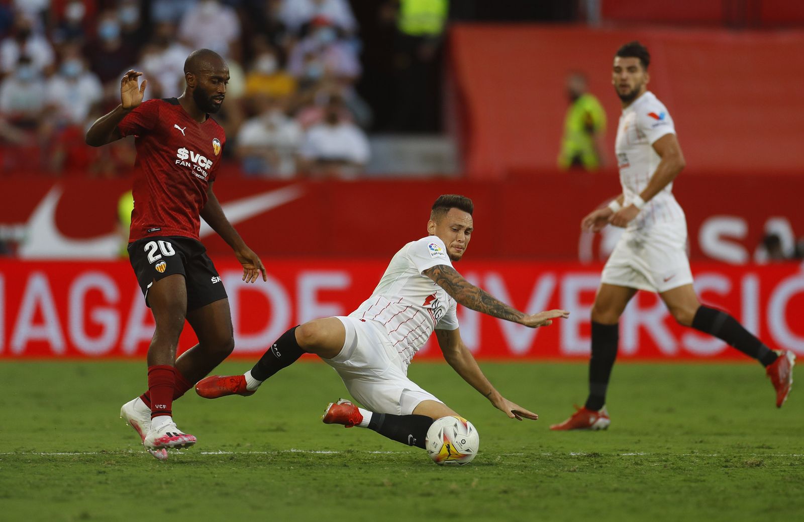 Las imágenes del Sevilla fc-Valencia