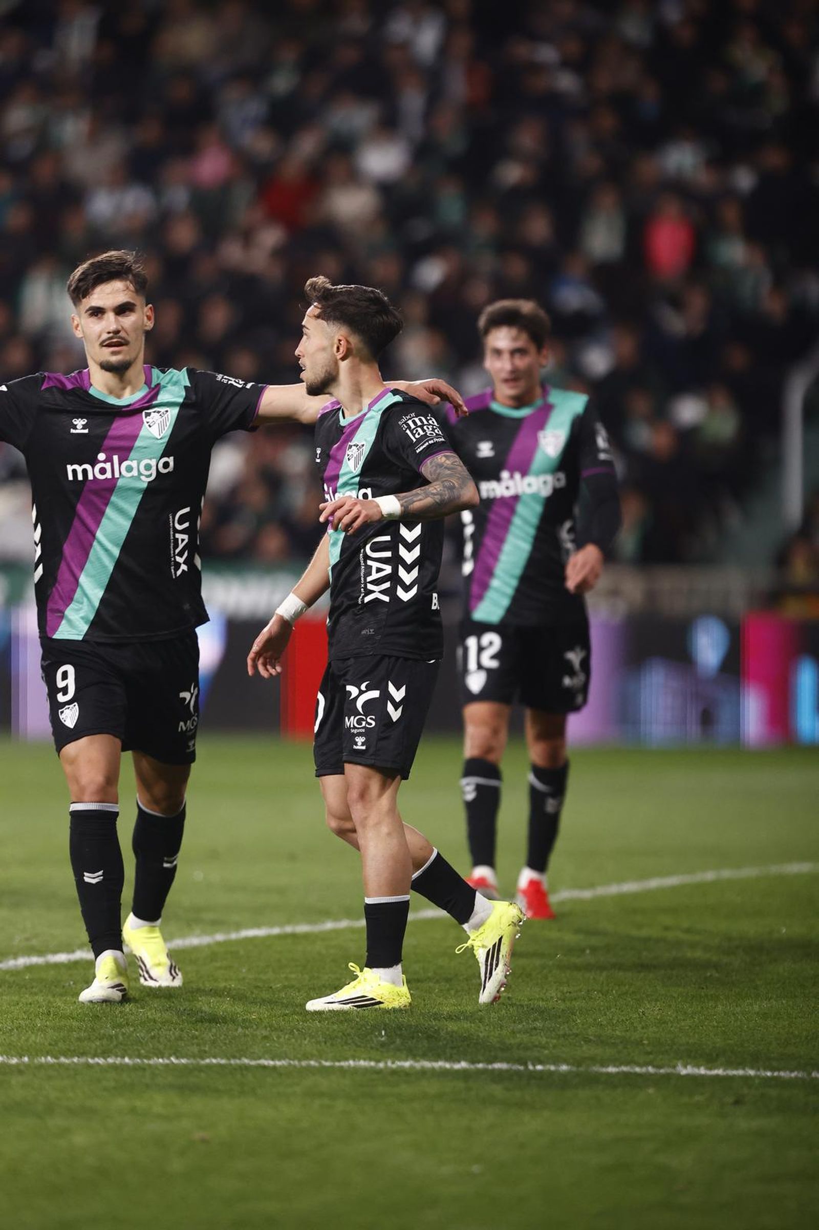 El Córdoba-Málaga CF, en fotos