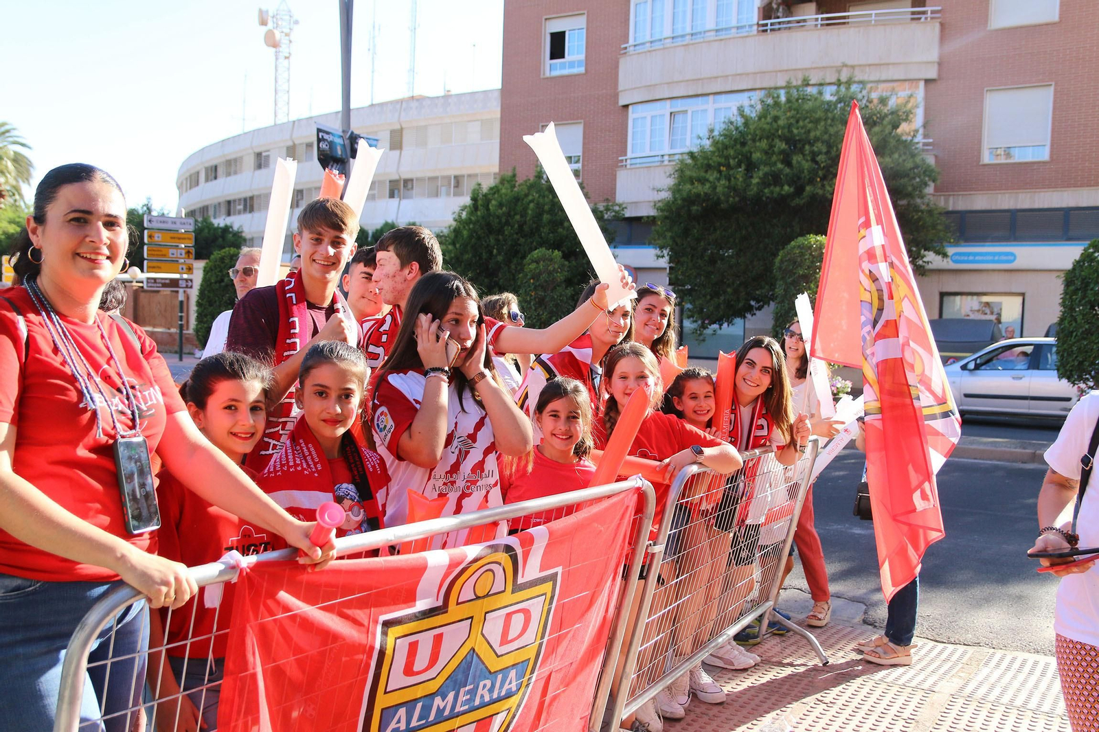 Las imágenes de la rúa de la UD Almería