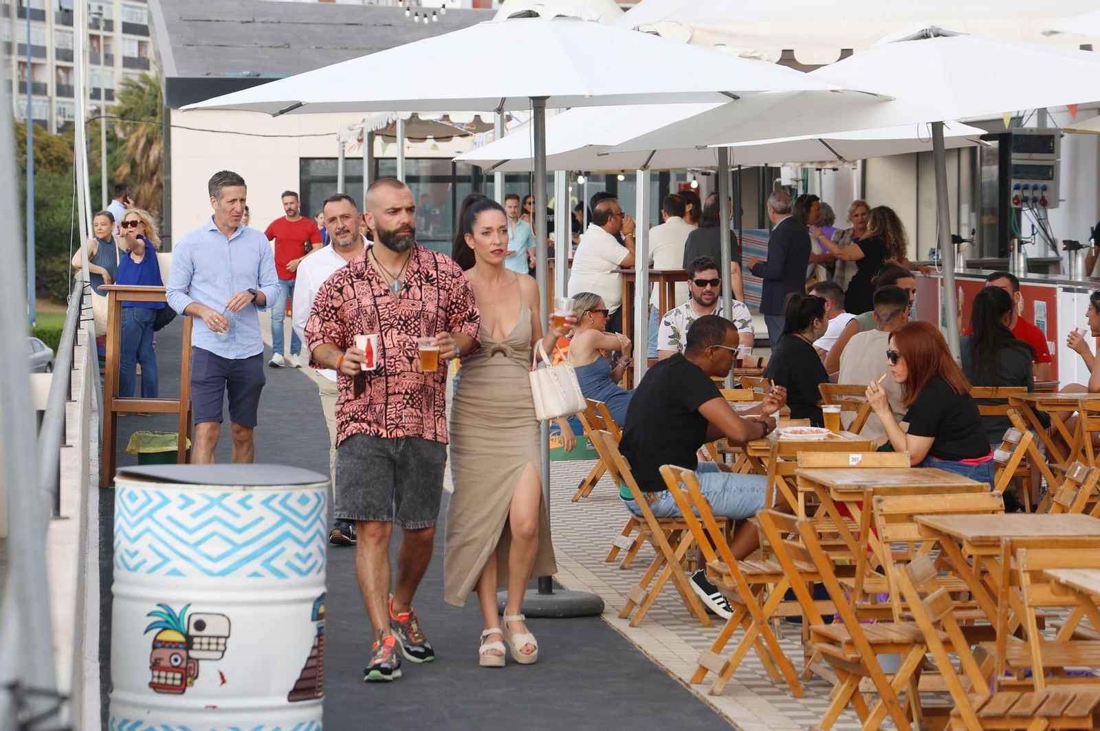 Imágenes de la 'IX Feria de la Gamba y el Marisco' de Huelva