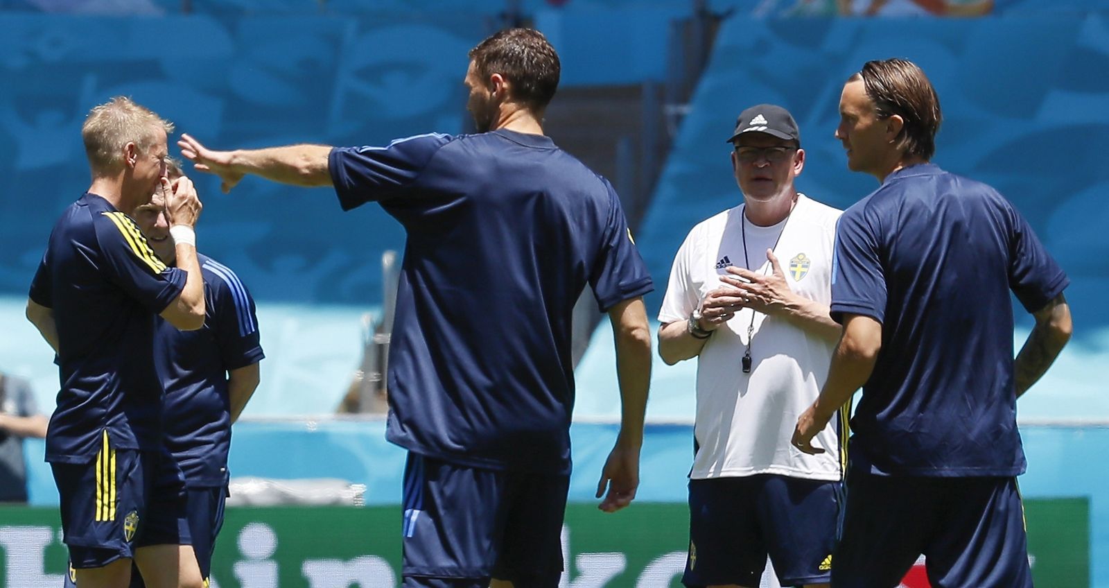 ¡Suecia entrena a las 14:30 en La Cartuja con 33 grados!