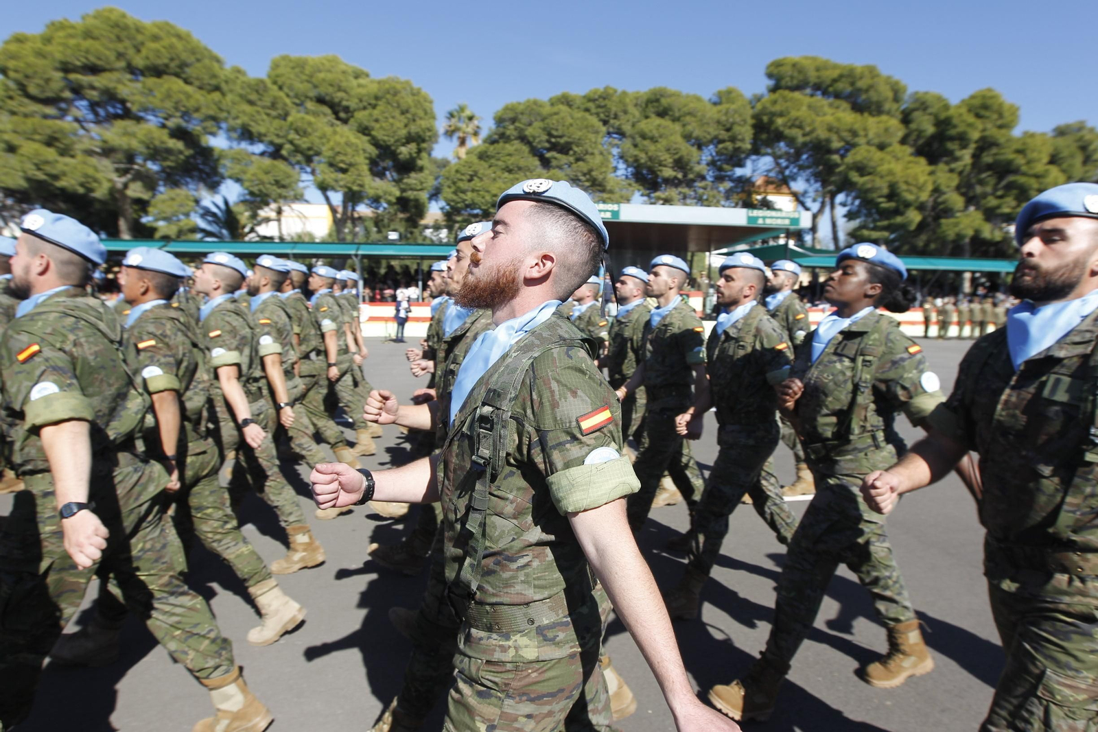 Fotogalería despedida contigente de La Legión con destino Líbano