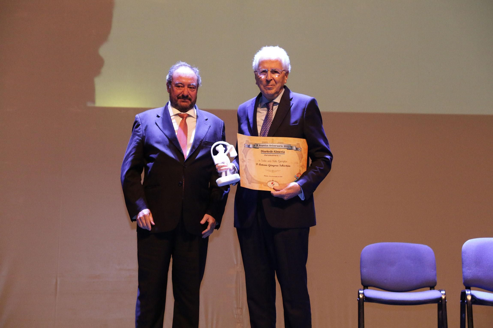 Gala XV aniversario Diario de Almería, en Roquetas de Mar