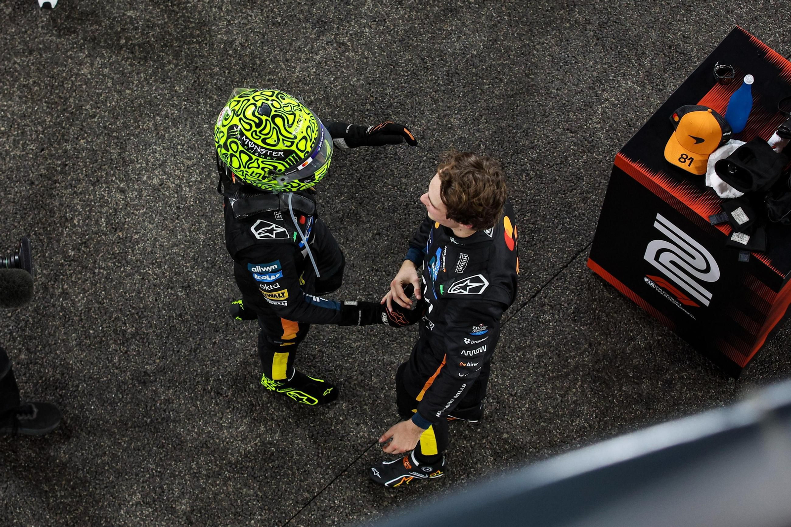 Las fotos del título mundial de Lando Norris en la Fórmula 1