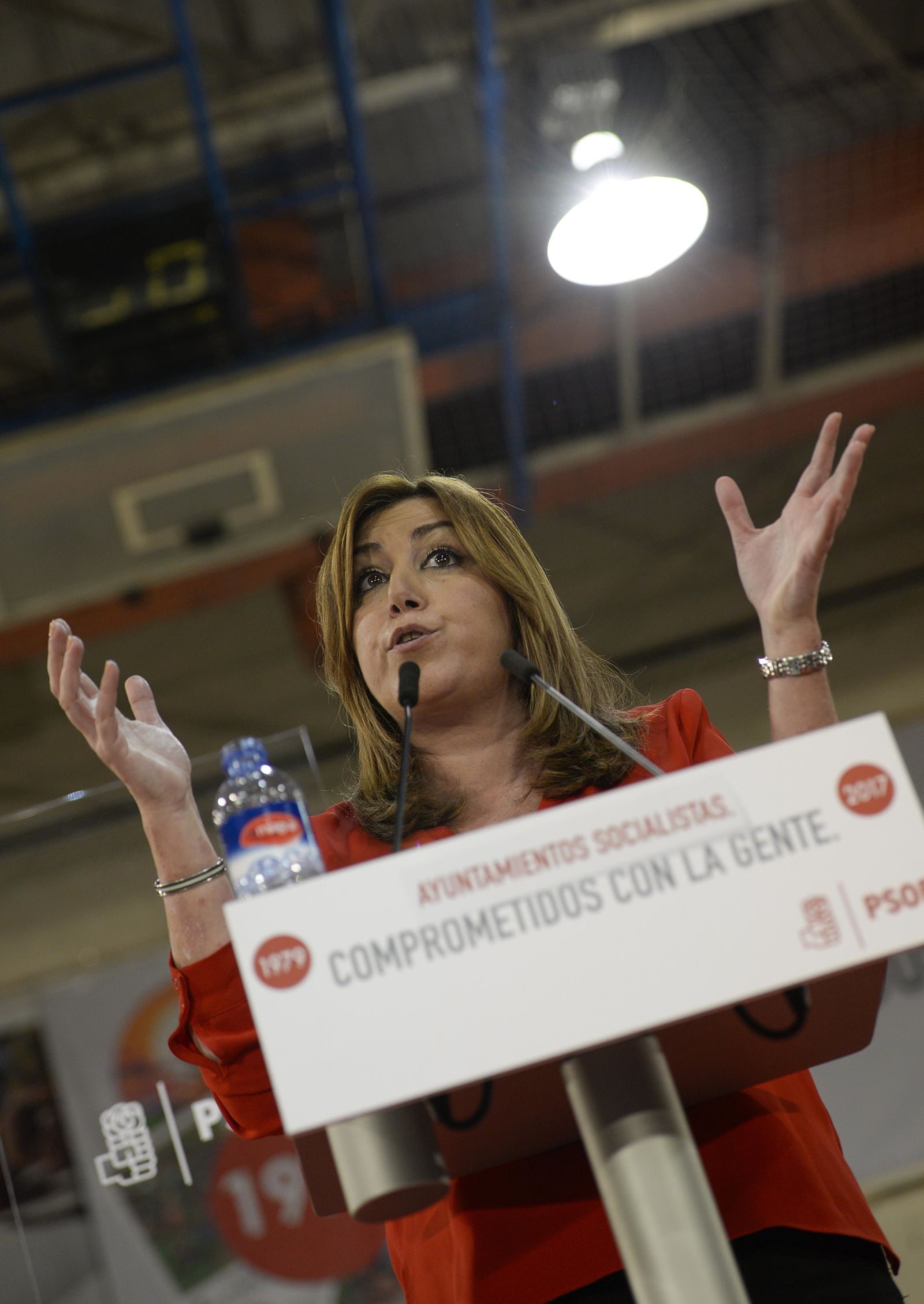 El acto de Susana Díaz con los alcaldes socialistas en Madrid