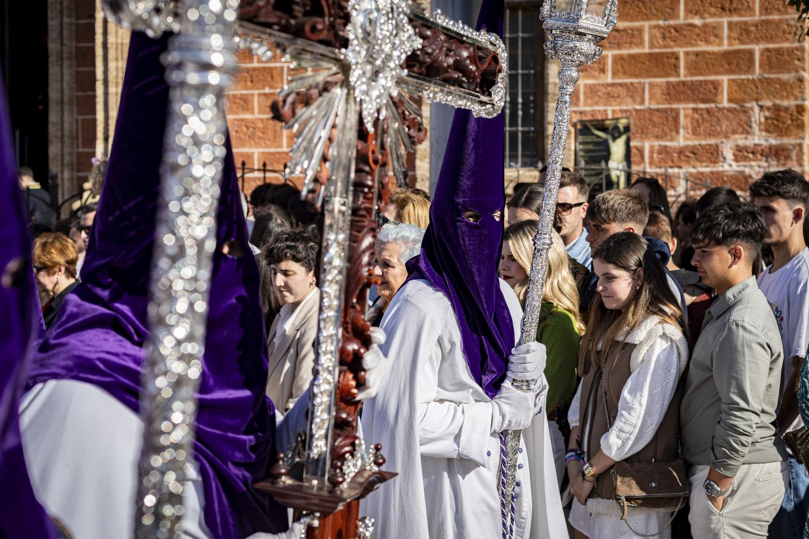 Las imágenes de la hermanad de Columna en la Semana Santa de 2025