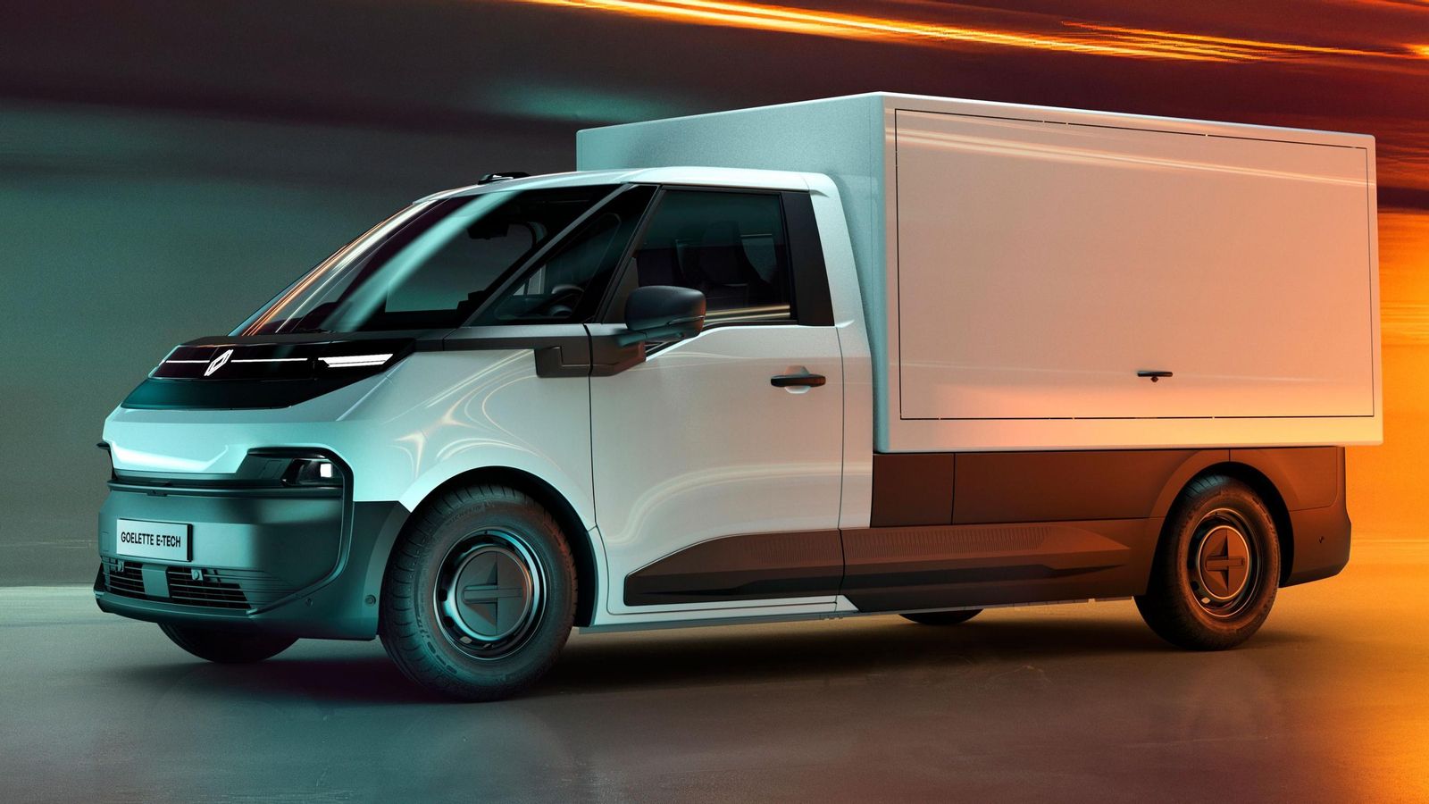 Los tres nuevos modelos de Renault, entre los que está el Goelette, comparten la zona frontal hasta el pilar A.