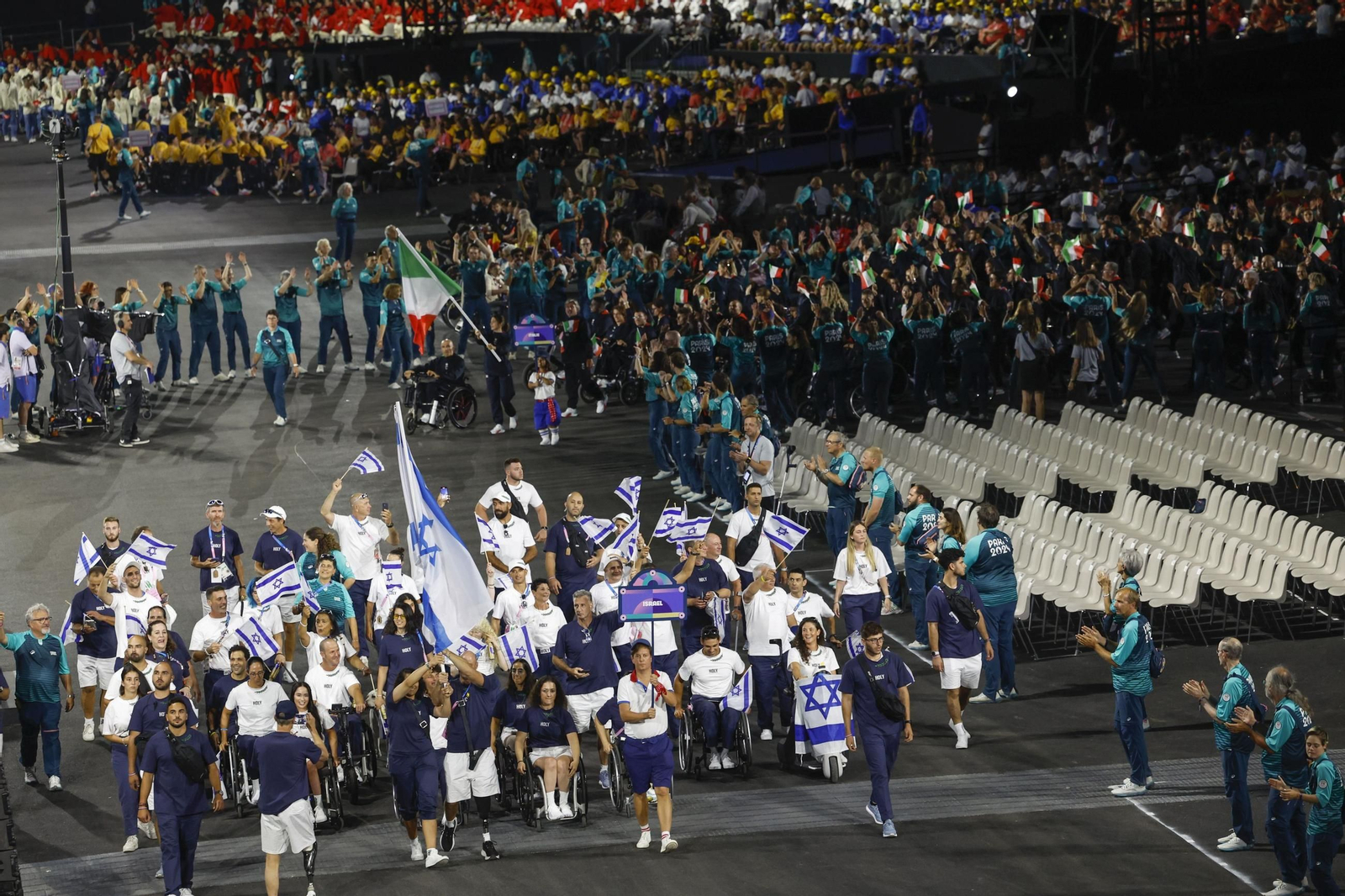 Las fotos de la inauguración de los Paralímpicos París 2024