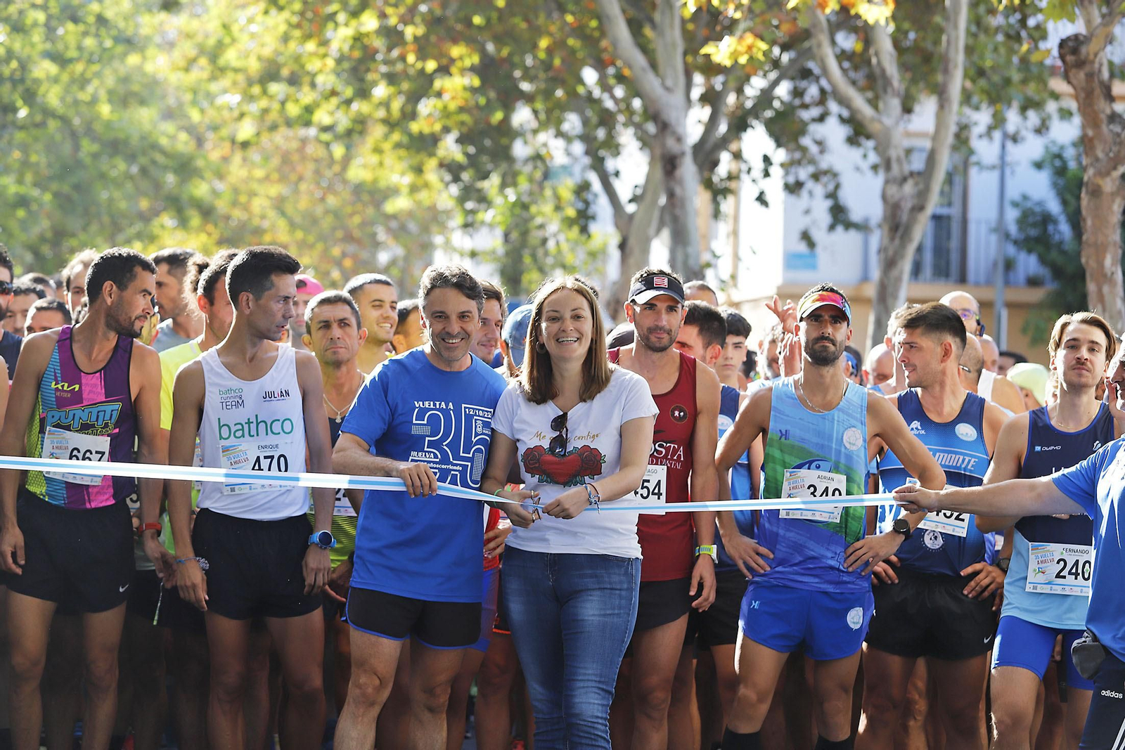 Imágenes de la 35 vuelta a Huelva 2022