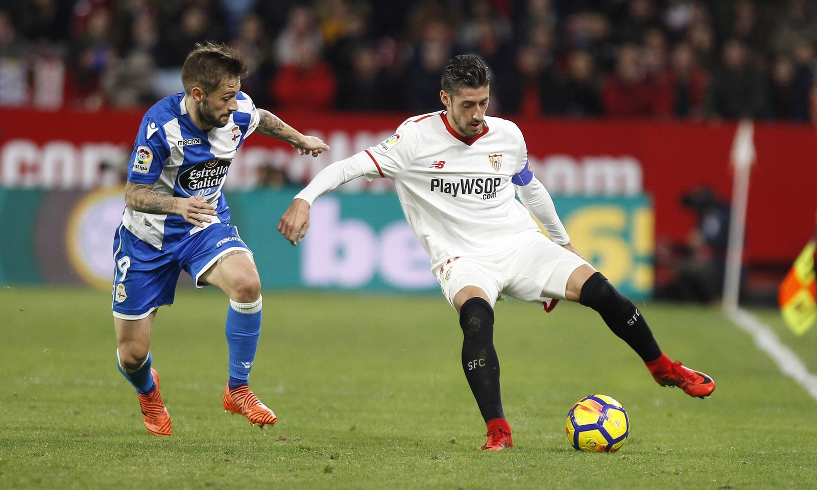 Las imágenes del Sevilla-Deportivo de la Coruña