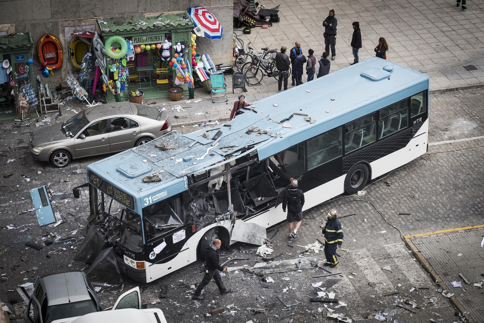 Espectacular explosión en el rodaje de 'The Rythm Section'