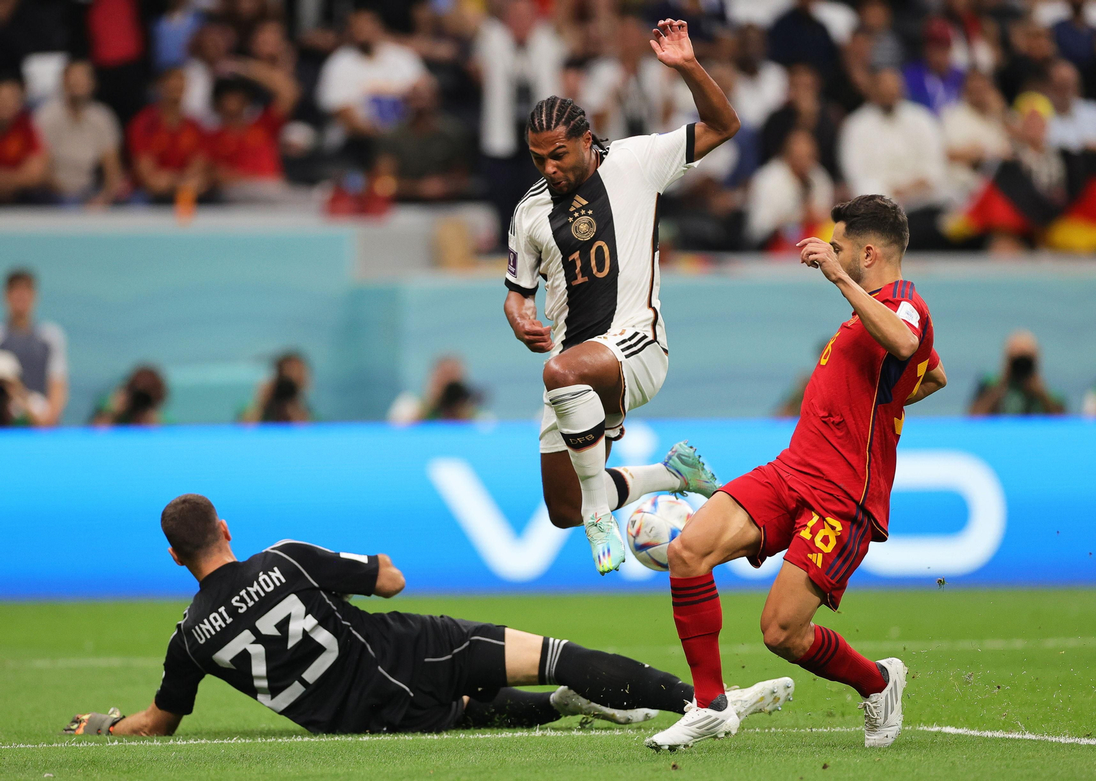 Las fotos del España-Alemania del Mundial de Qatar