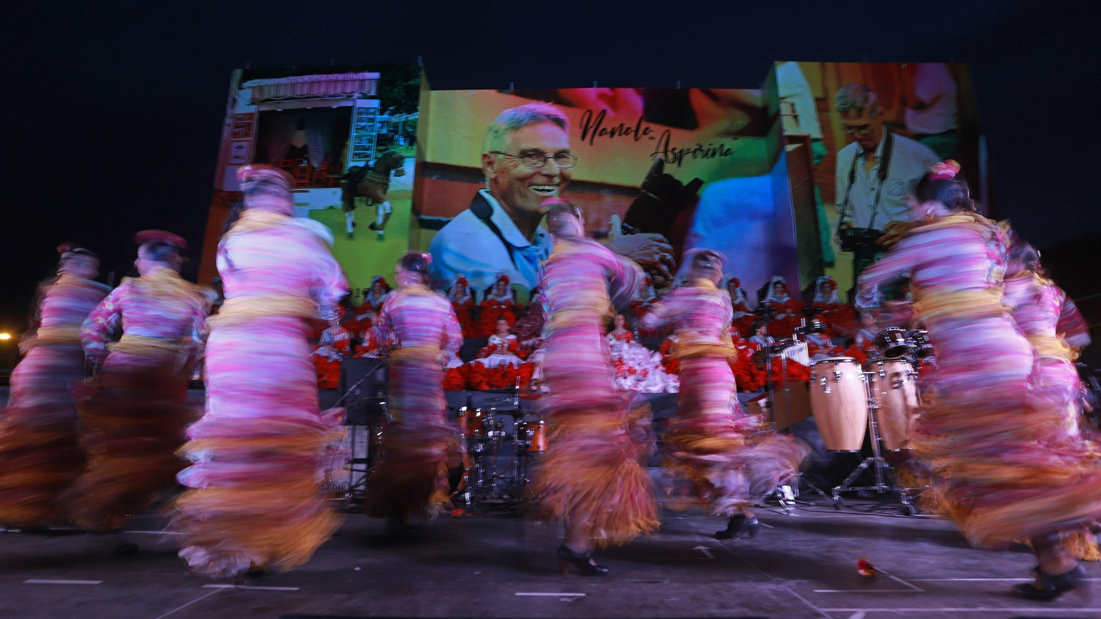 Las mejores fotos de la Coronación de las Reinas de la  Feria de La Línea