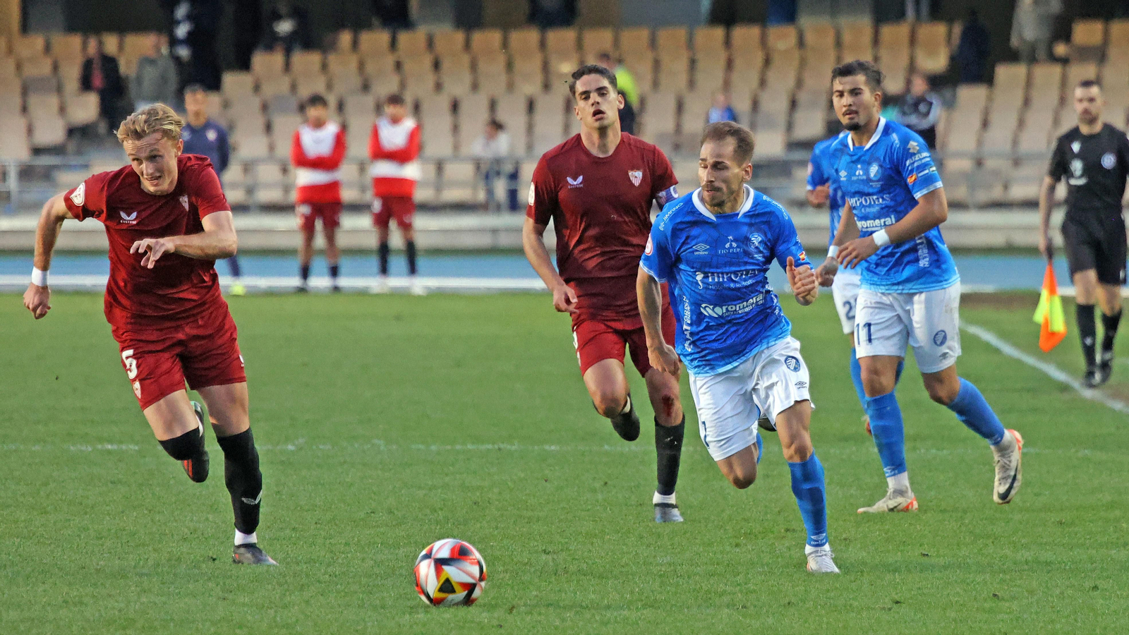 Partido del Xerez DFC - Sevilla C en Jerez