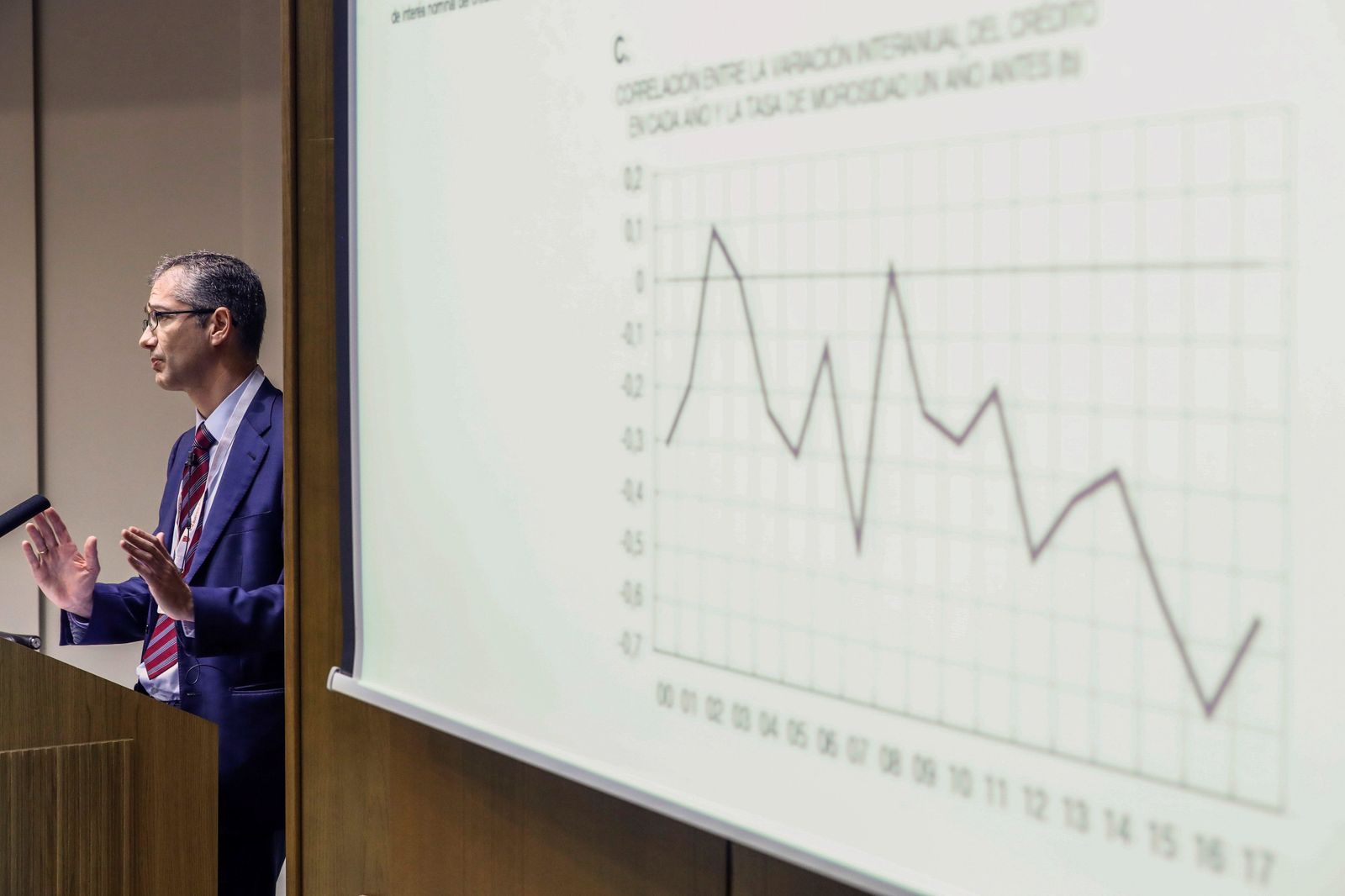 El gobernador del Banco de España, Pablo Hernández de Cos.