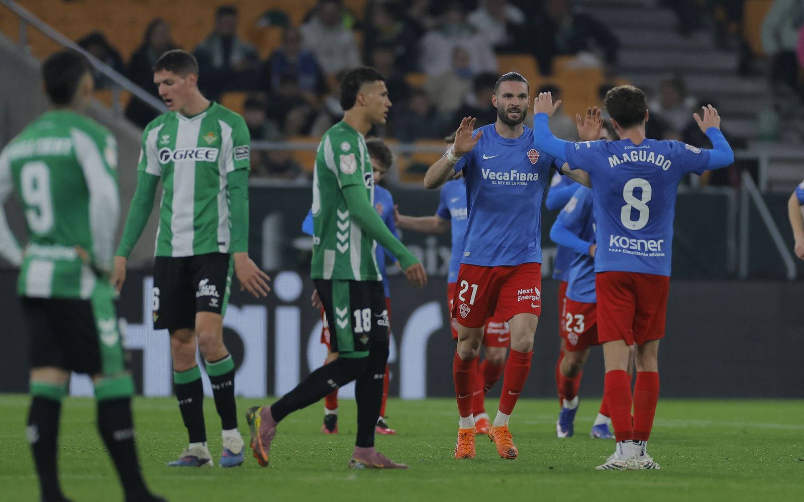 Las fotos del Betis - Elche