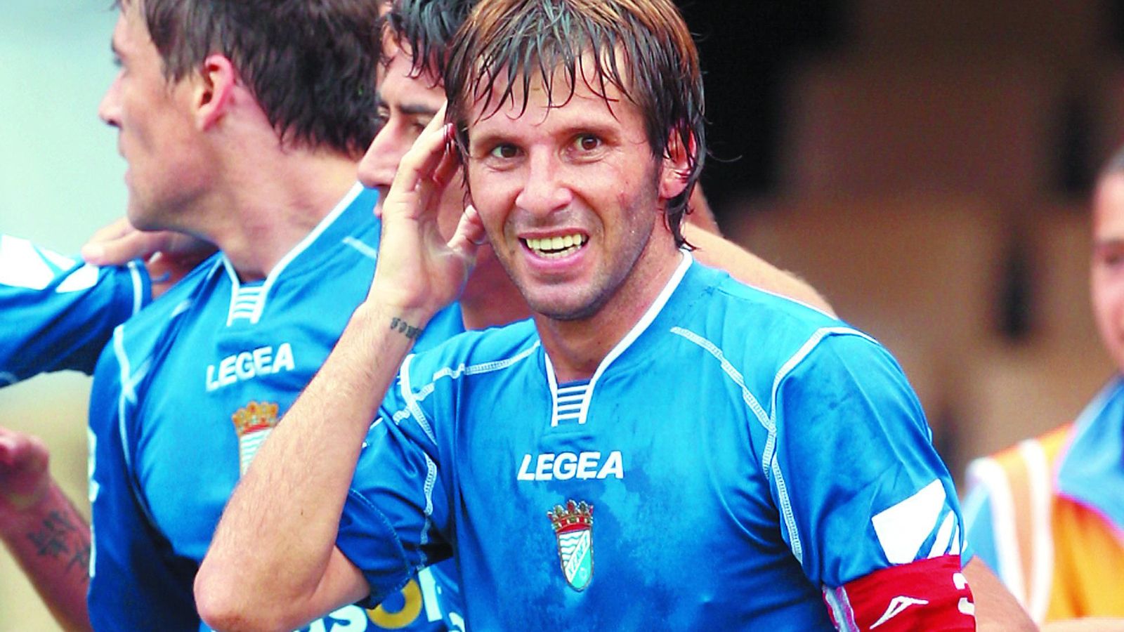 Jesús Mendoza, el futbolista con más partidos en el Deportivo.