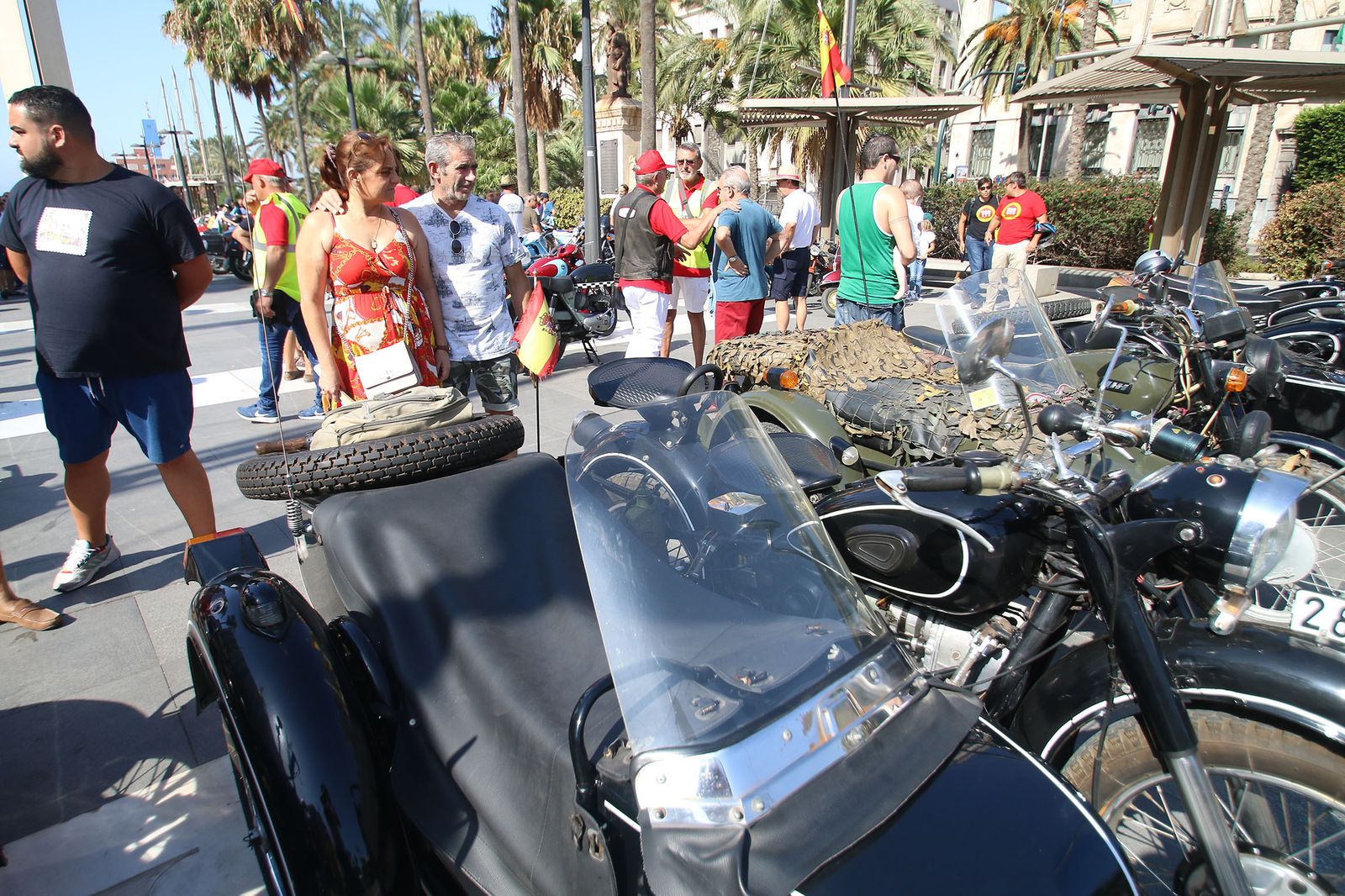 Fotogalería de la exhibición de motos antiguas. Feria Almería 2019