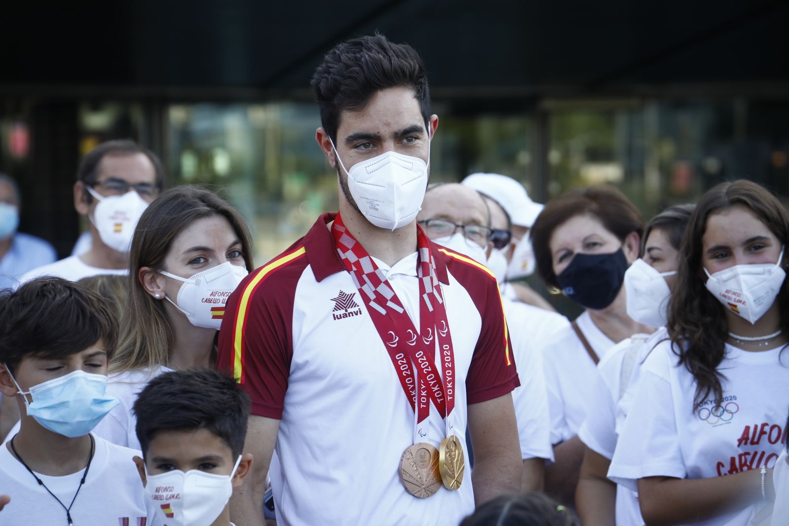 El recibimiento a Alfonso Cabello en Córdoba, en imágenes