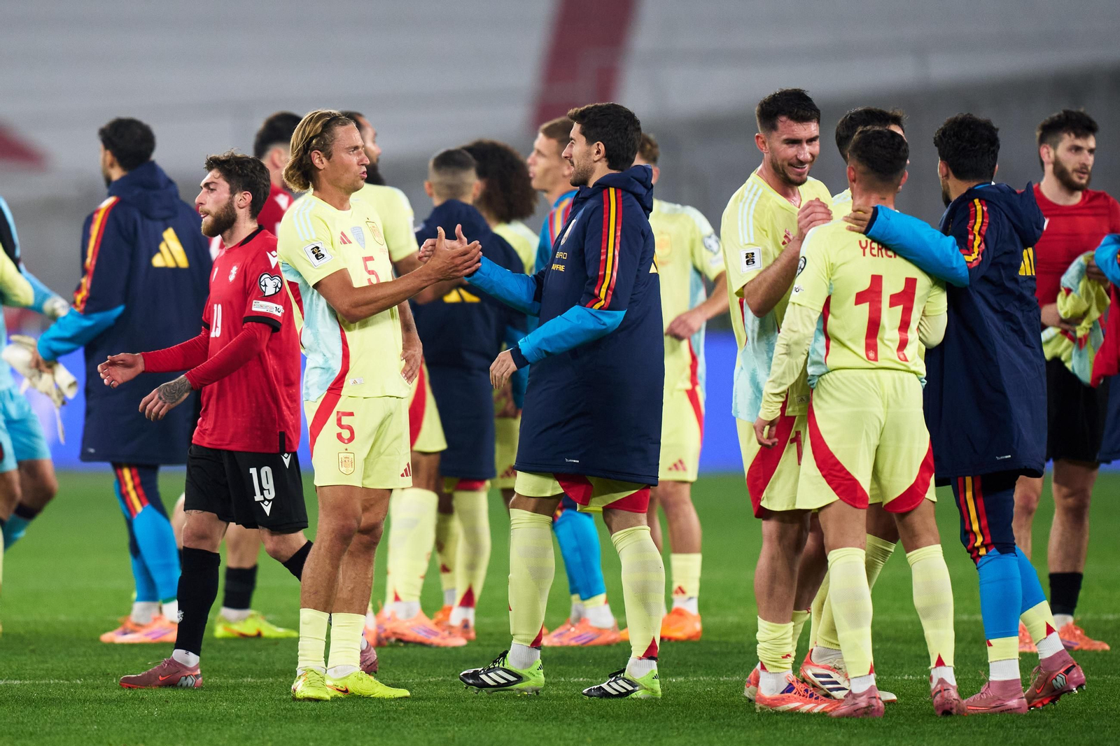 Las fotos del Georgia-España