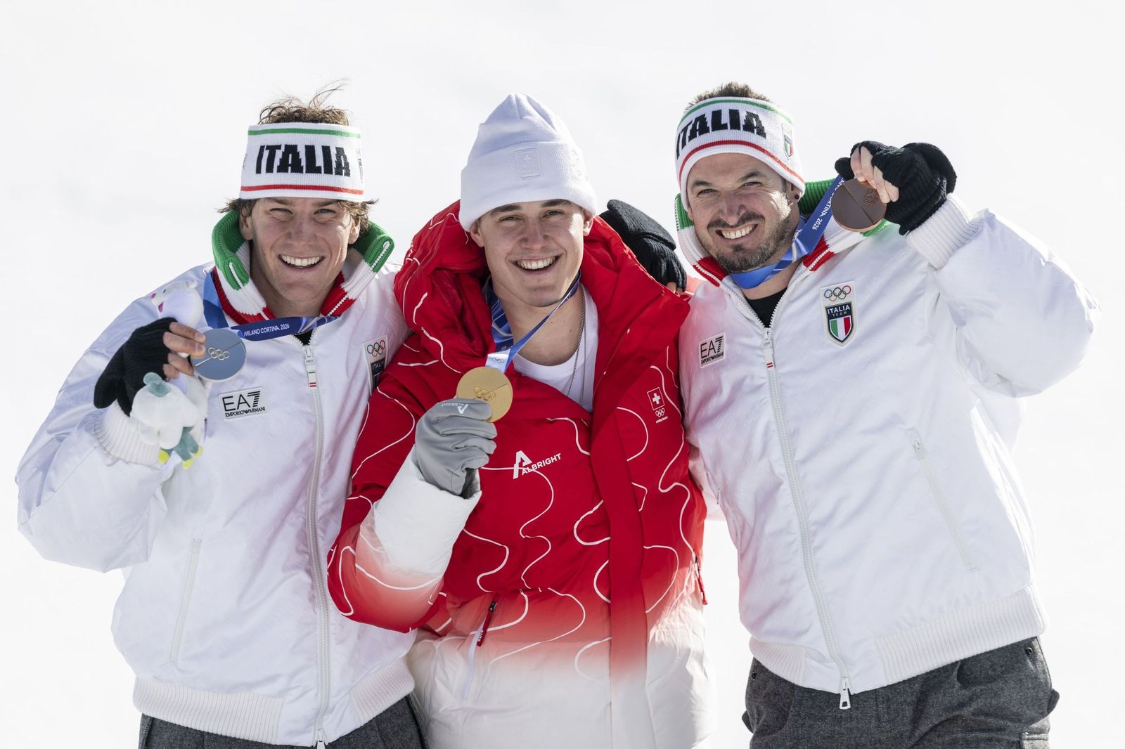Las espectaculares fotos del descenso masculino en los Juegos Olímpicos de invierno