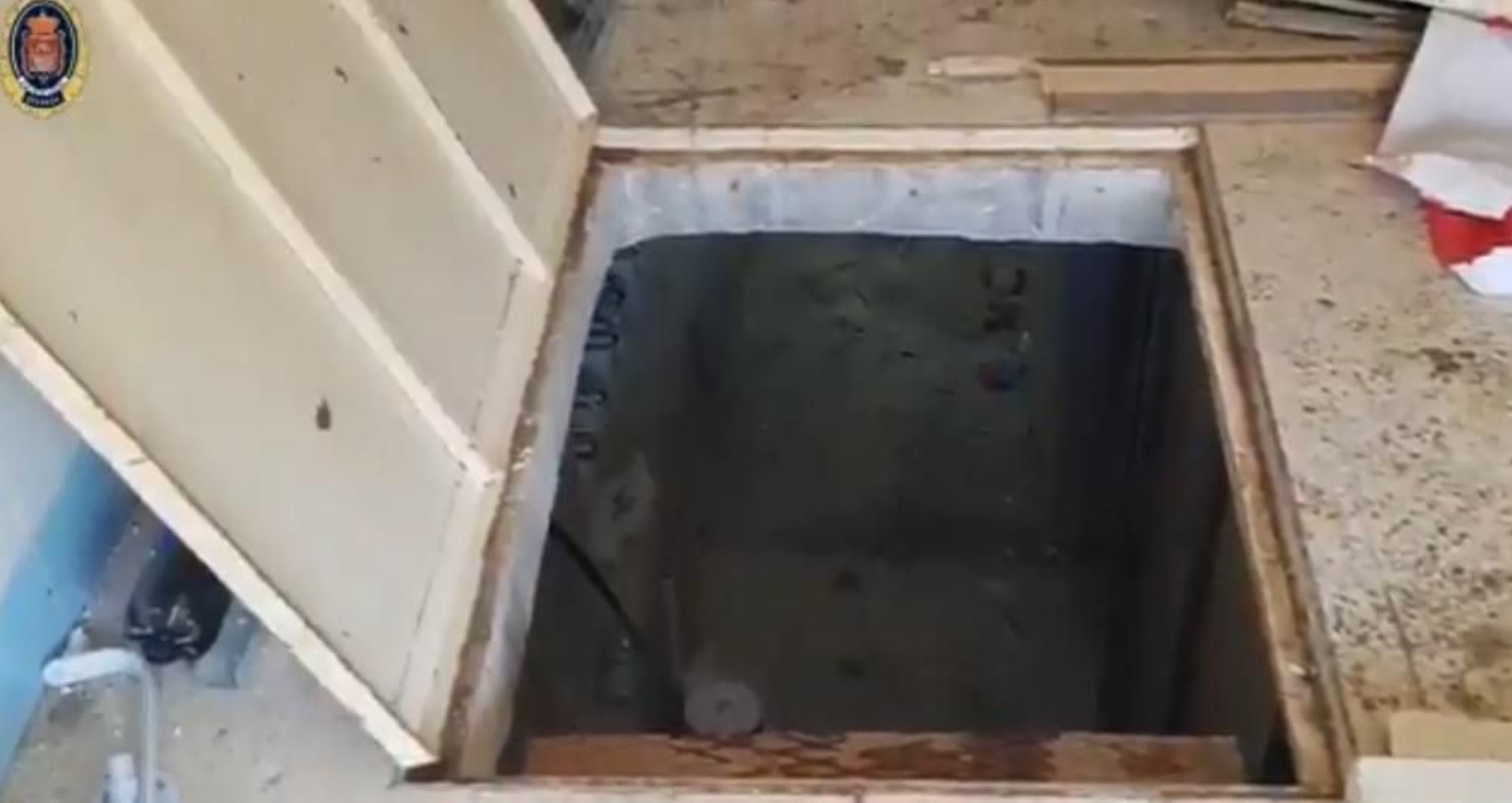 El zulo encontrado por la Policía Local