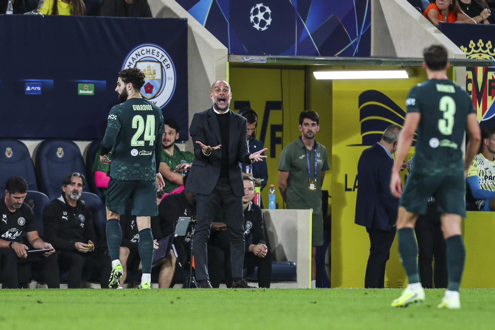 Las fotos del Villarreal-Manchester City